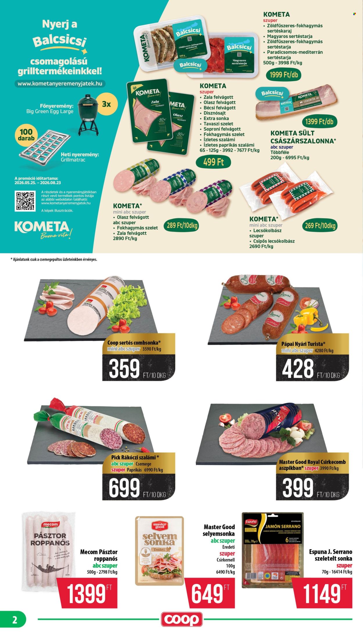 Coop akciós újságok - 2026.07.16 - 2026.07.22. Oldal 2