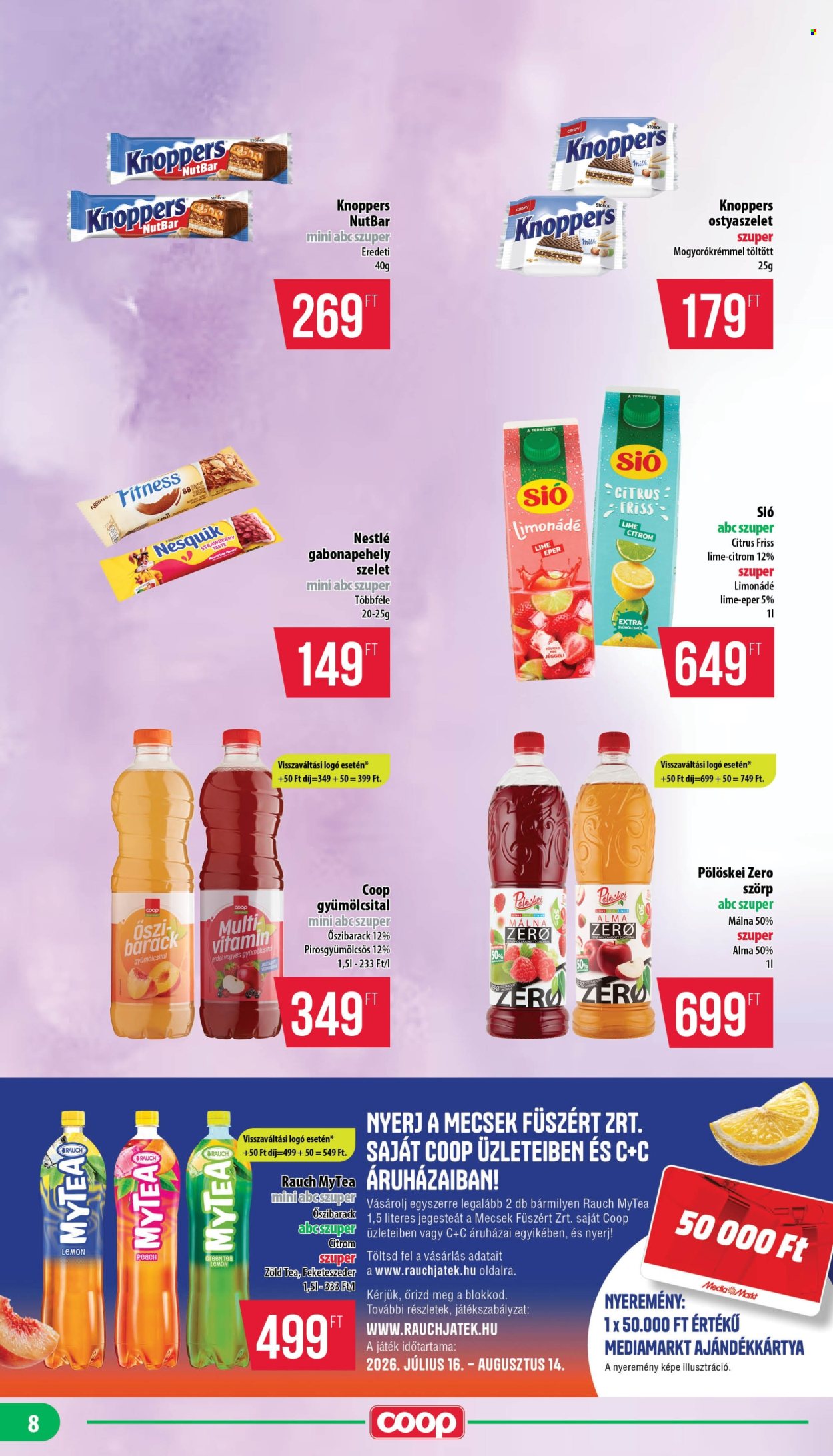 Coop akciós újságok - 2026.07.16 - 2026.07.22. Oldal 8