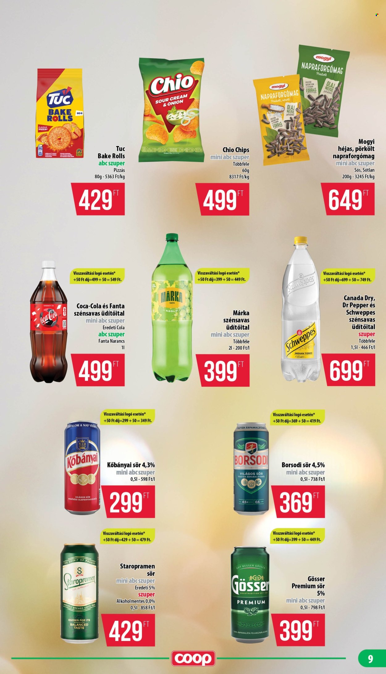Coop akciós újságok - 2026.07.16 - 2026.07.22. Oldal 9
