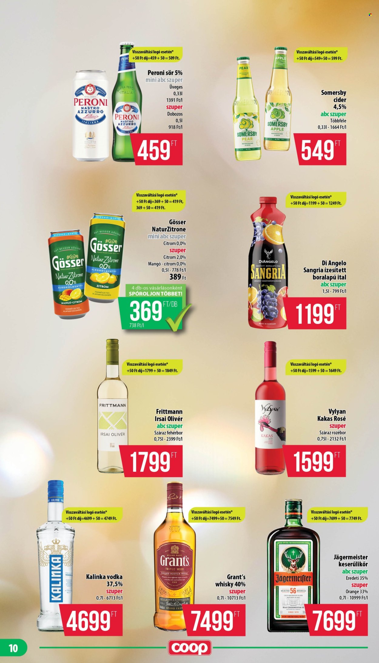 Coop akciós újságok - 2026.07.16 - 2026.07.22. Oldal 10