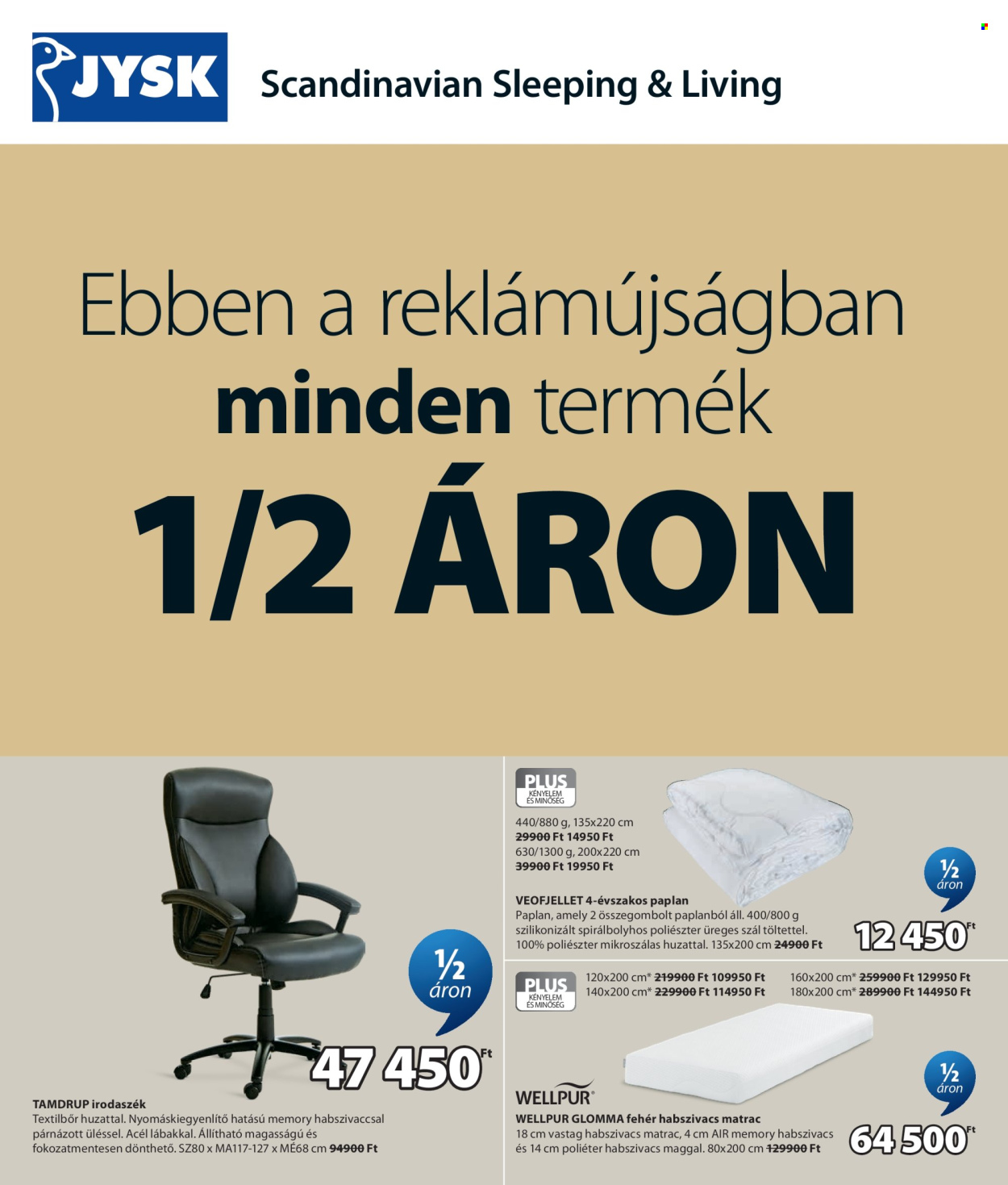 JYSK akciós újságok - 2026.07.15 - 2026.07.28. Oldal 2