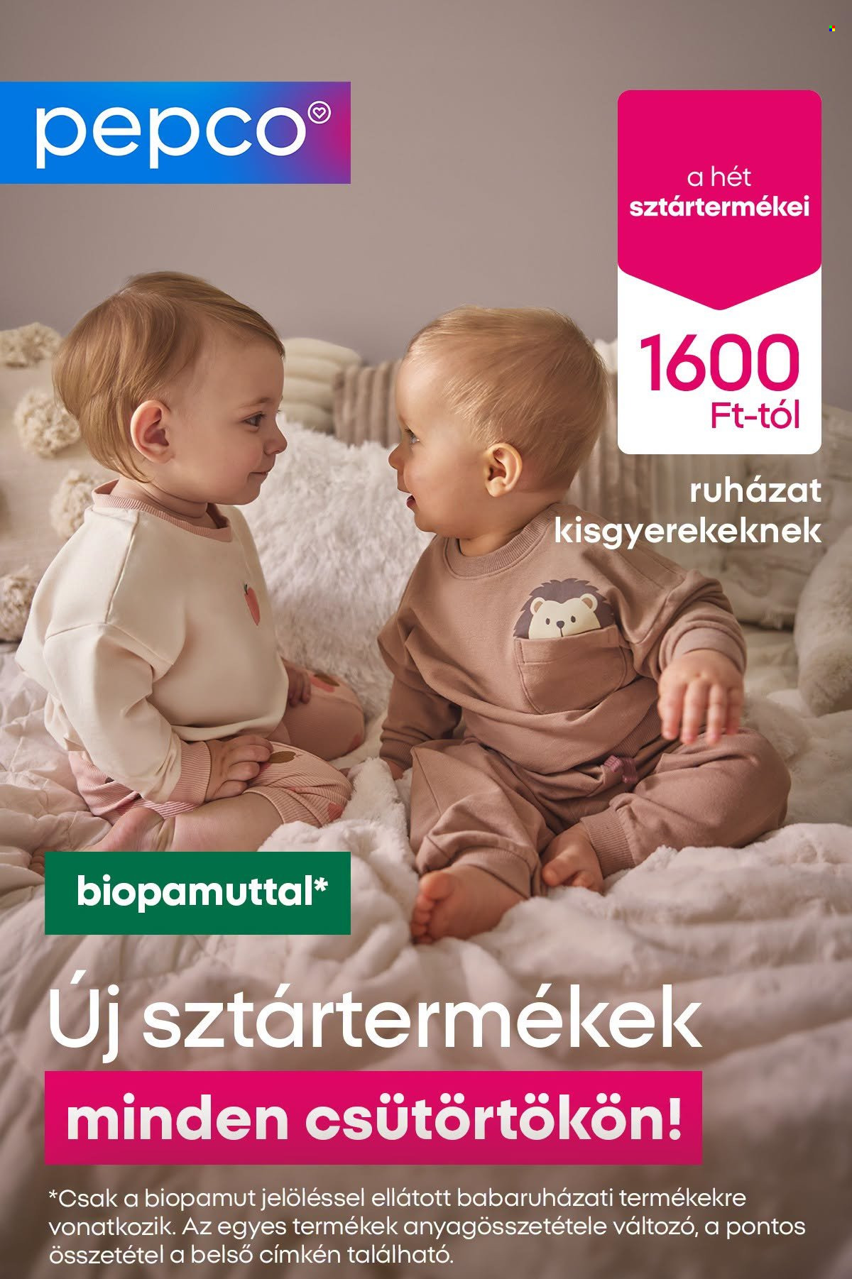 Pepco akciós újságok - 2026.07.16 - 2026.07.22. Oldal 1