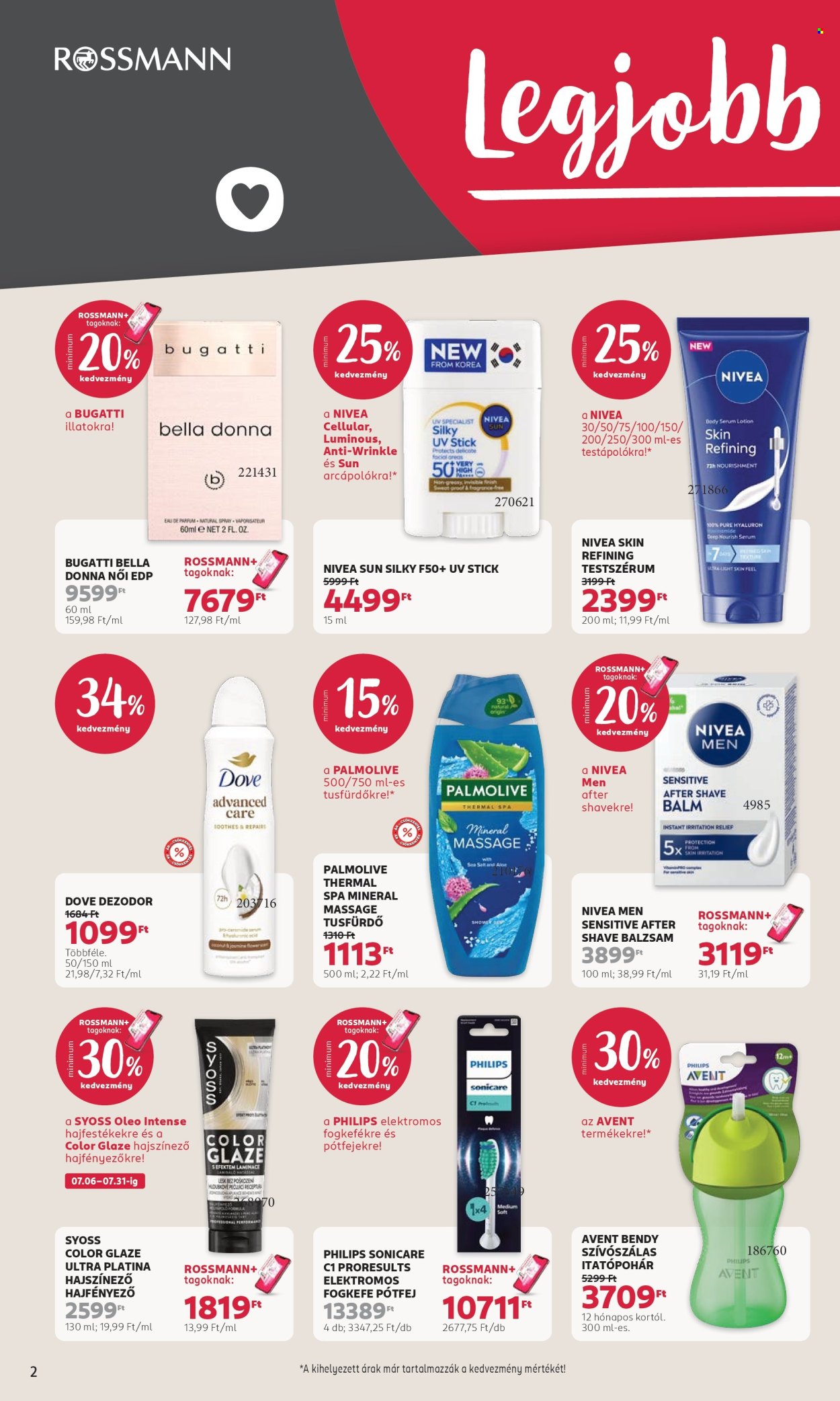 Rossmann akciós újságok - 2026.07.20 - 2026.07.31. Oldal 2