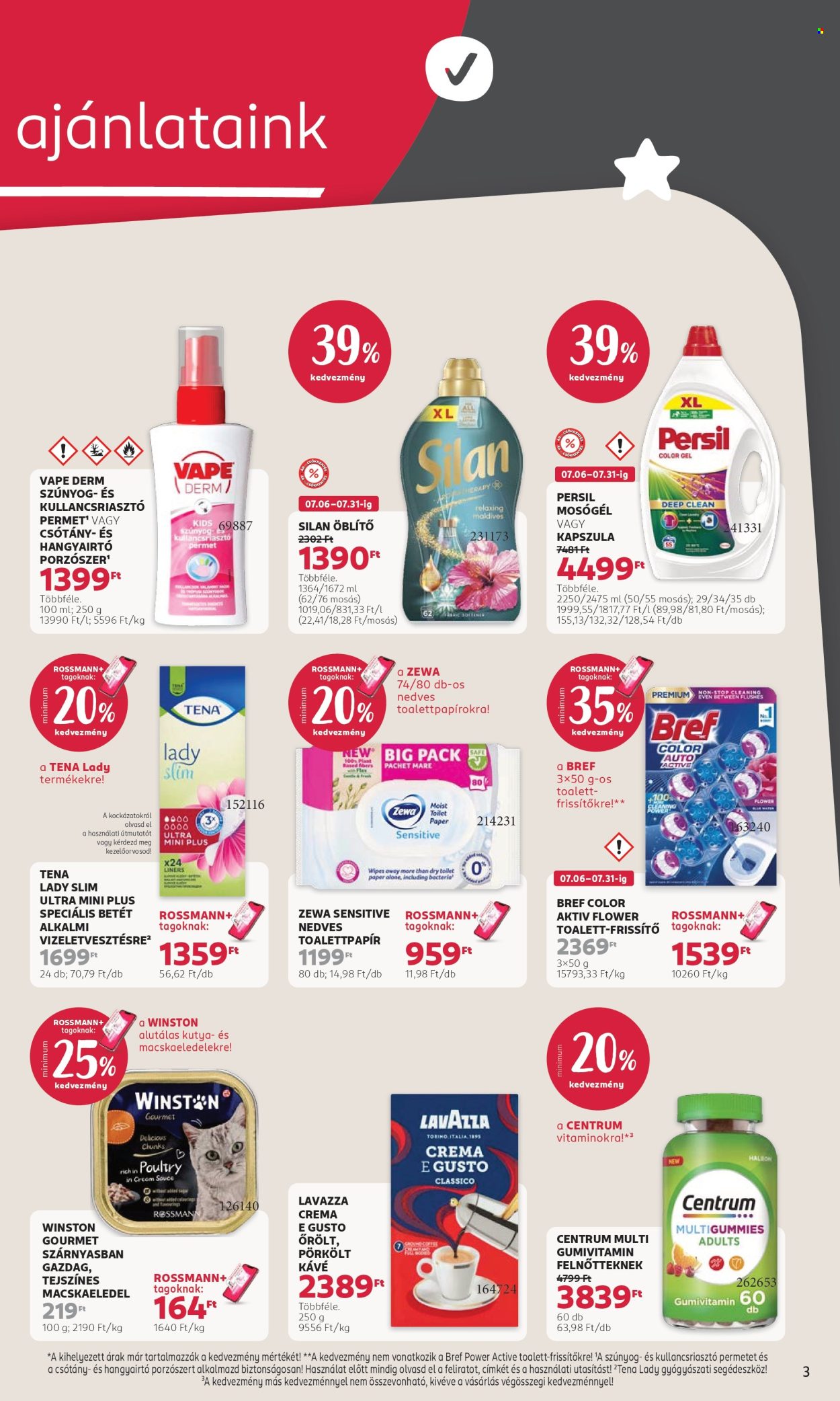 Rossmann akciós újságok - 2026.07.20 - 2026.07.31. Oldal 3