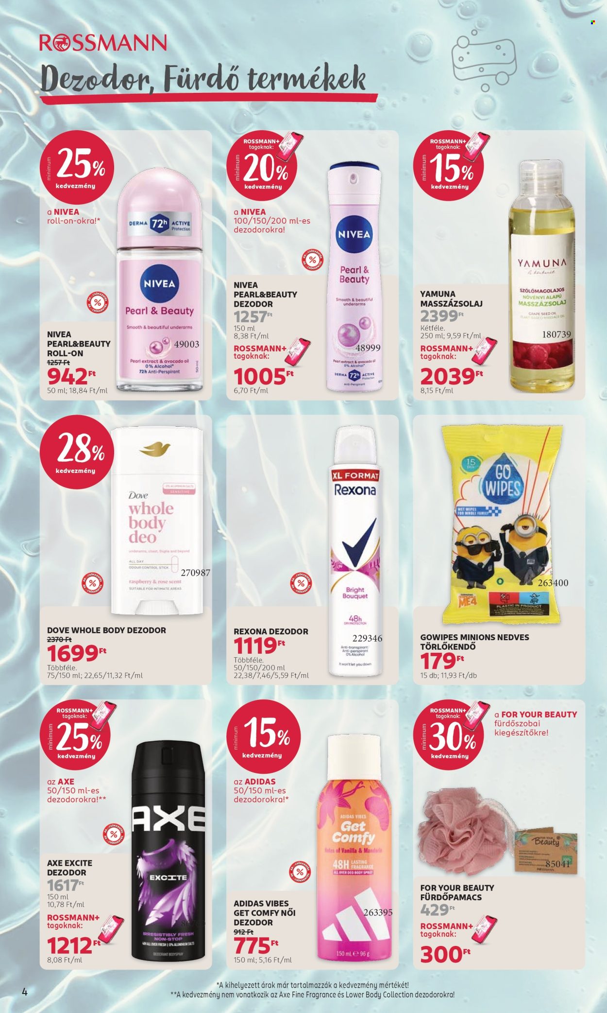 Rossmann akciós újságok - 2026.07.20 - 2026.07.31. Oldal 4