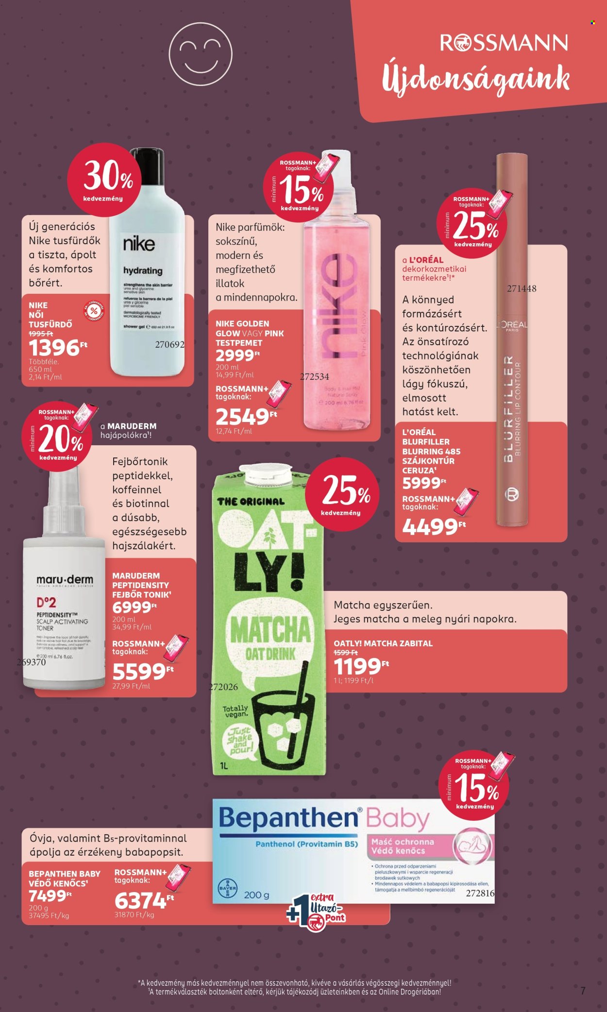 Rossmann akciós újságok - 2026.07.20 - 2026.07.31. Oldal 7