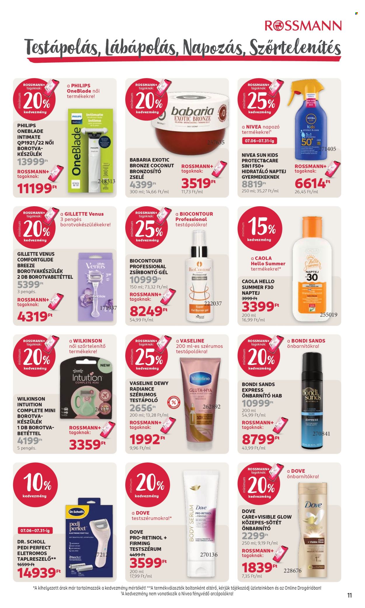 Rossmann akciós újságok - 2026.07.20 - 2026.07.31. Oldal 13