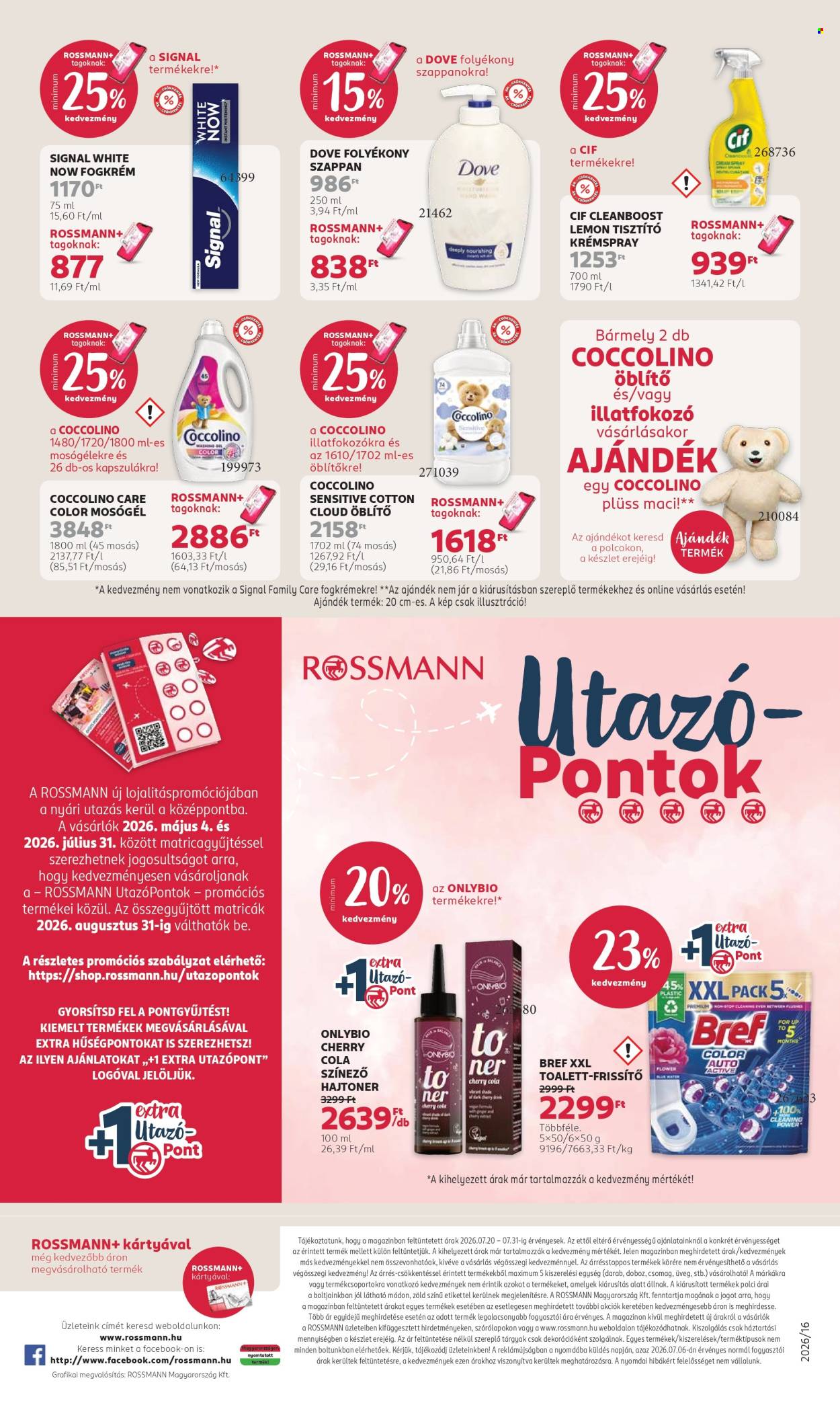 Rossmann akciós újságok - 2026.07.20 - 2026.07.31. Oldal 24