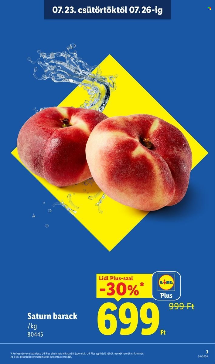 Lidl akciós újságok - 2026.07.23 - 2026.07.29. Oldal 3
