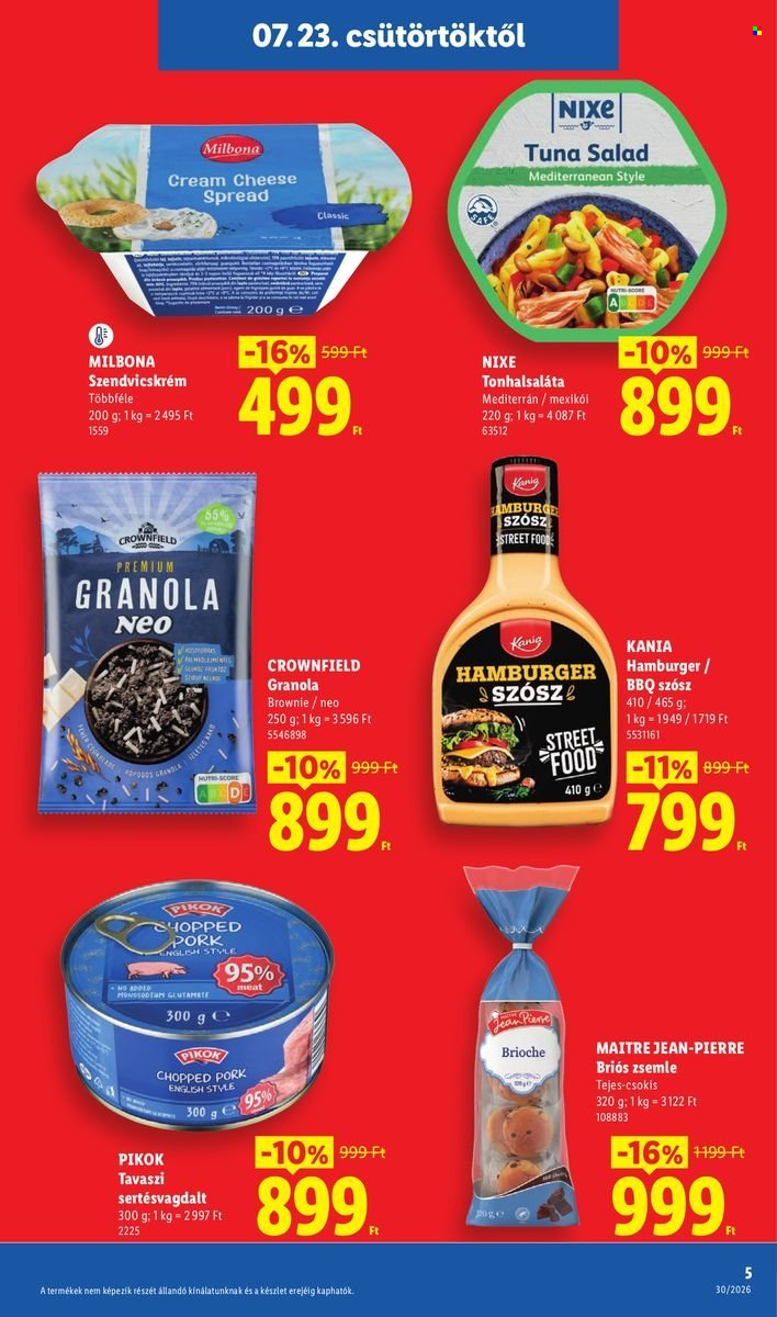 Lidl akciós újságok - 2026.07.23 - 2026.07.29. Oldal 5