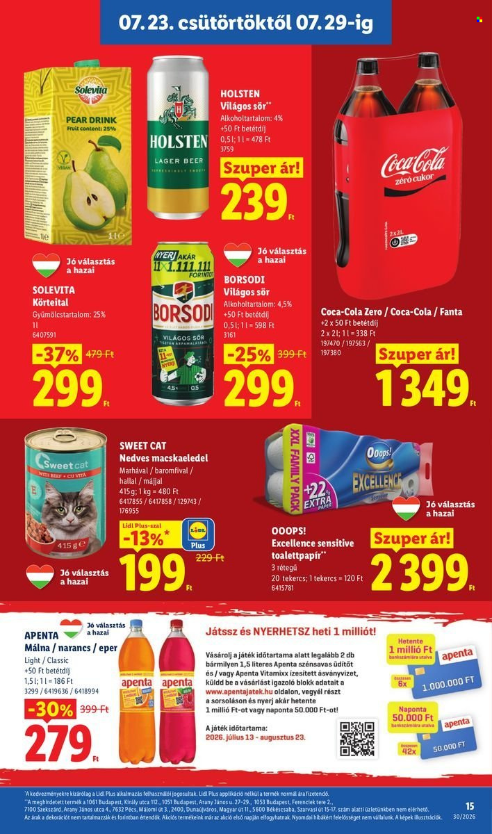 Lidl akciós újságok - 2026.07.23 - 2026.07.29. Oldal 15