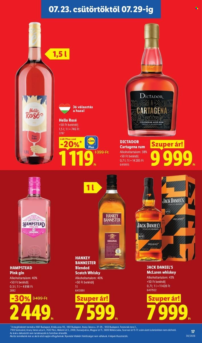 Lidl akciós újságok - 2026.07.23 - 2026.07.29. Oldal 17