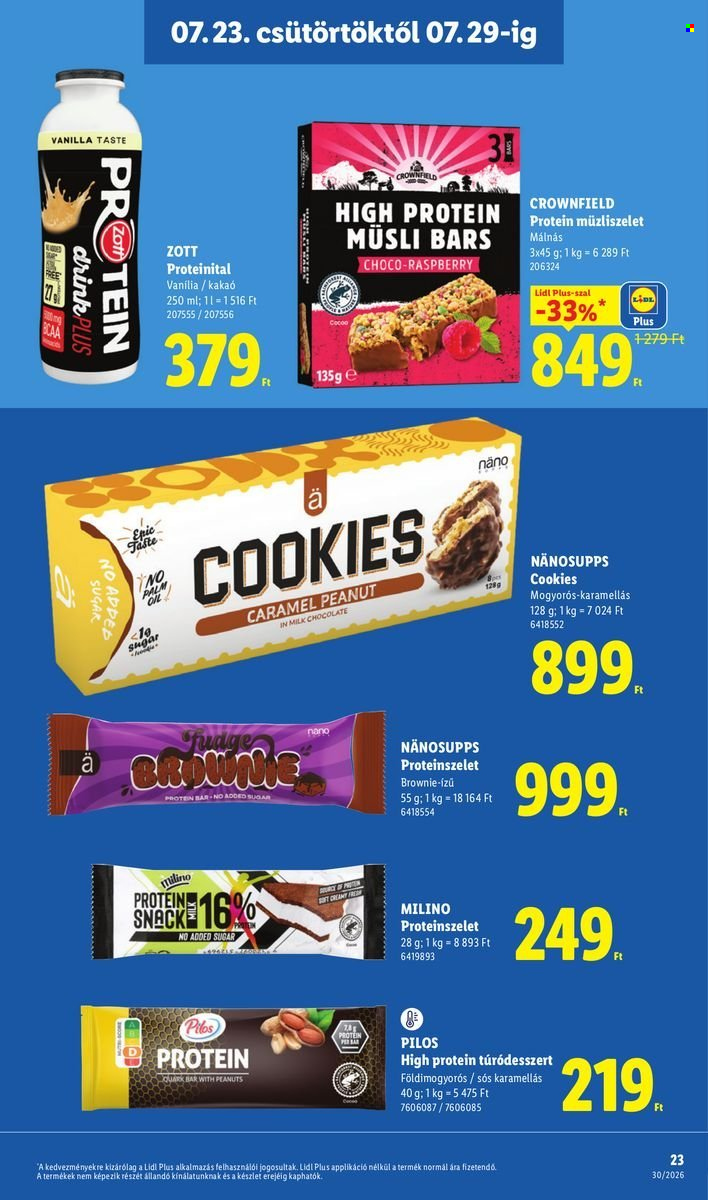 Lidl akciós újságok - 2026.07.23 - 2026.07.29. Oldal 23