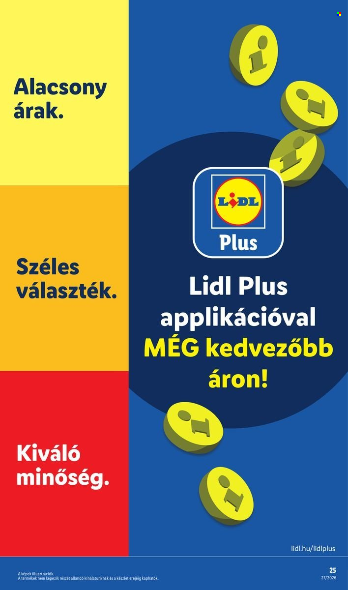 Lidl akciós újságok - 2026.07.23 - 2026.07.29. Oldal 25