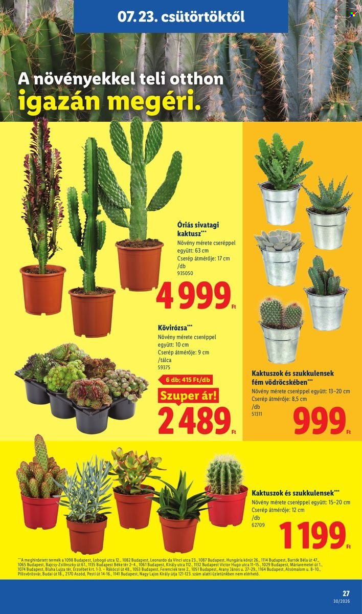 Lidl akciós újságok - 2026.07.23 - 2026.07.29. Oldal 27
