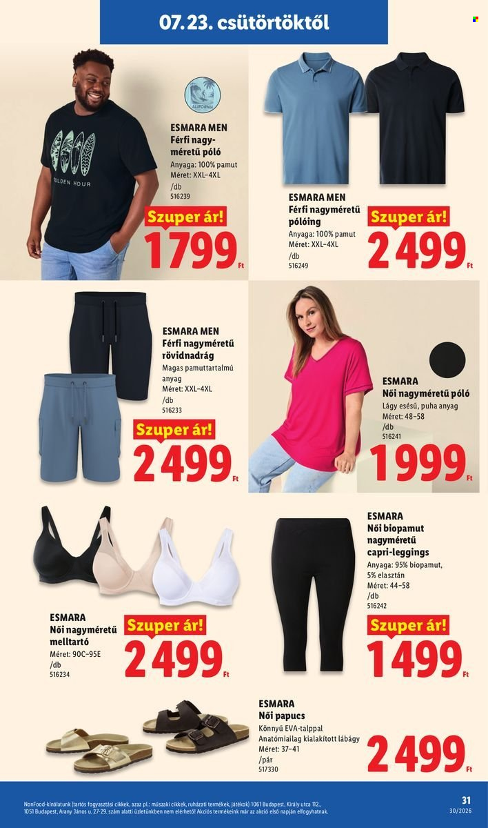 Lidl akciós újságok - 2026.07.23 - 2026.07.29. Oldal 31