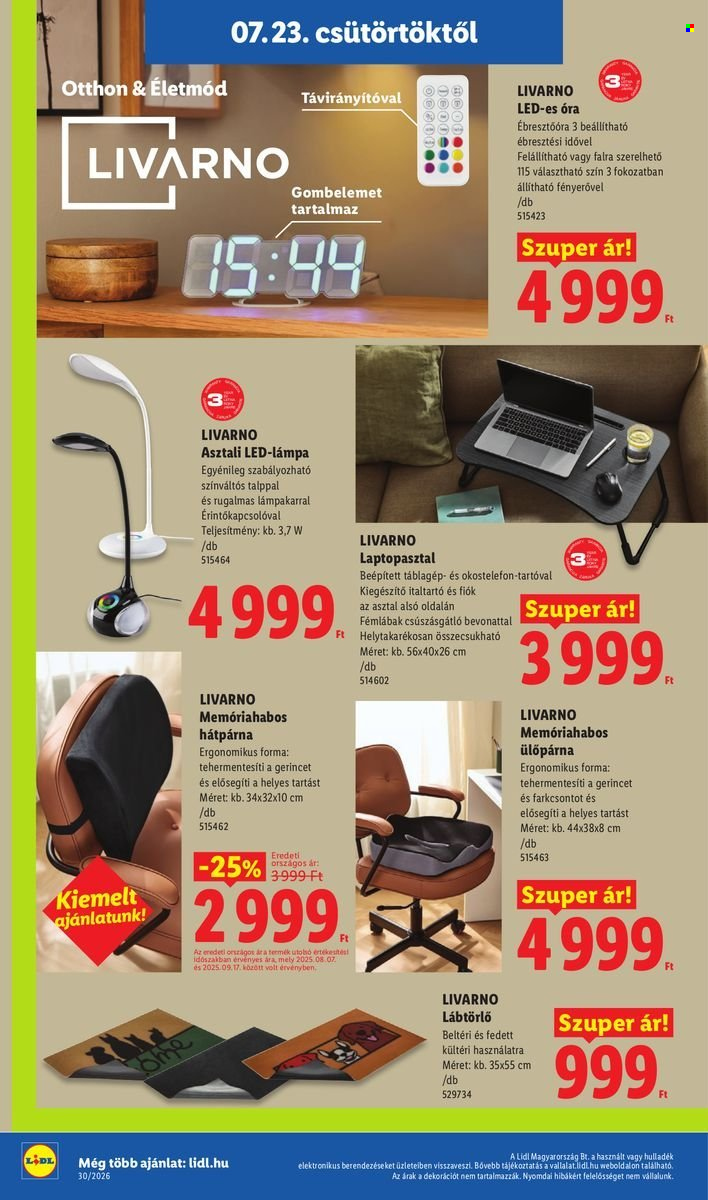 Lidl akciós újságok - 2026.07.23 - 2026.07.29. Oldal 32