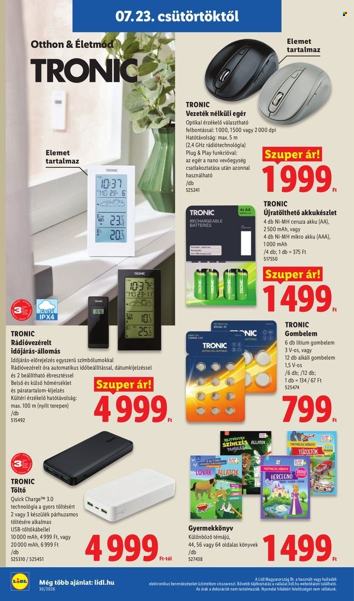 Lidl akciós újságok - 2026.07.23 - 2026.07.29. Oldal 34
