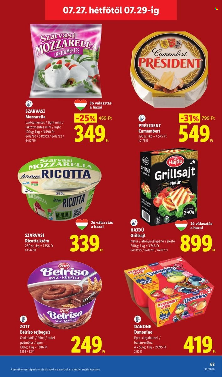 Lidl akciós újságok - 2026.07.23 - 2026.07.29. Oldal 63