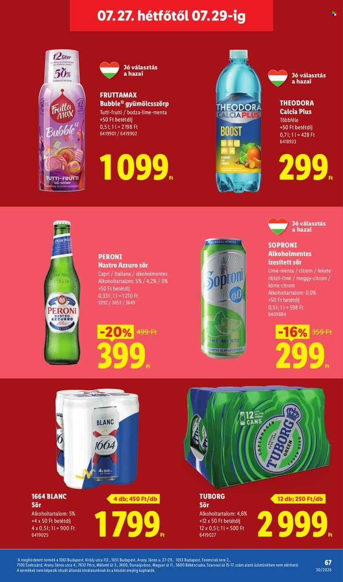 Lidl akciós újságok - 2026.07.23 - 2026.07.29. Oldal 67