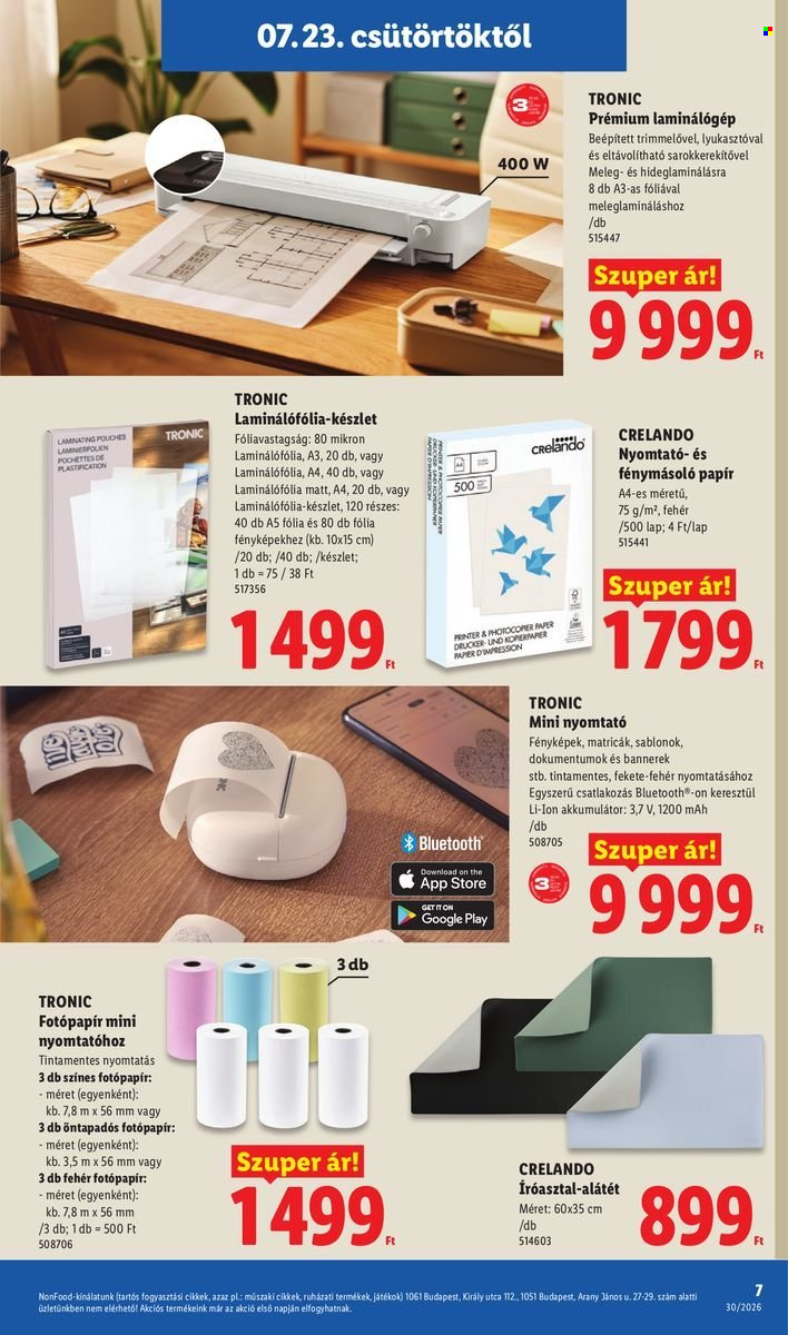 Lidl akciós újságok - 2026.07.23 - 2026.07.29. Oldal 7