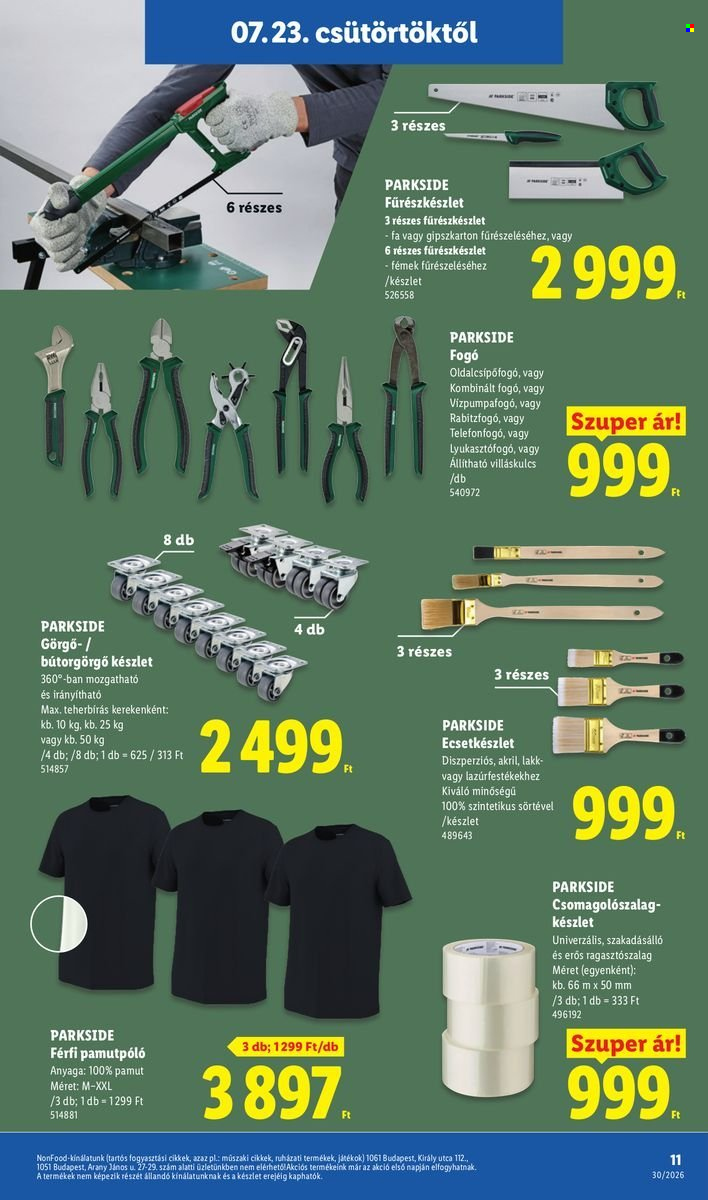 Lidl akciós újságok - 2026.07.23 - 2026.07.29. Oldal 11