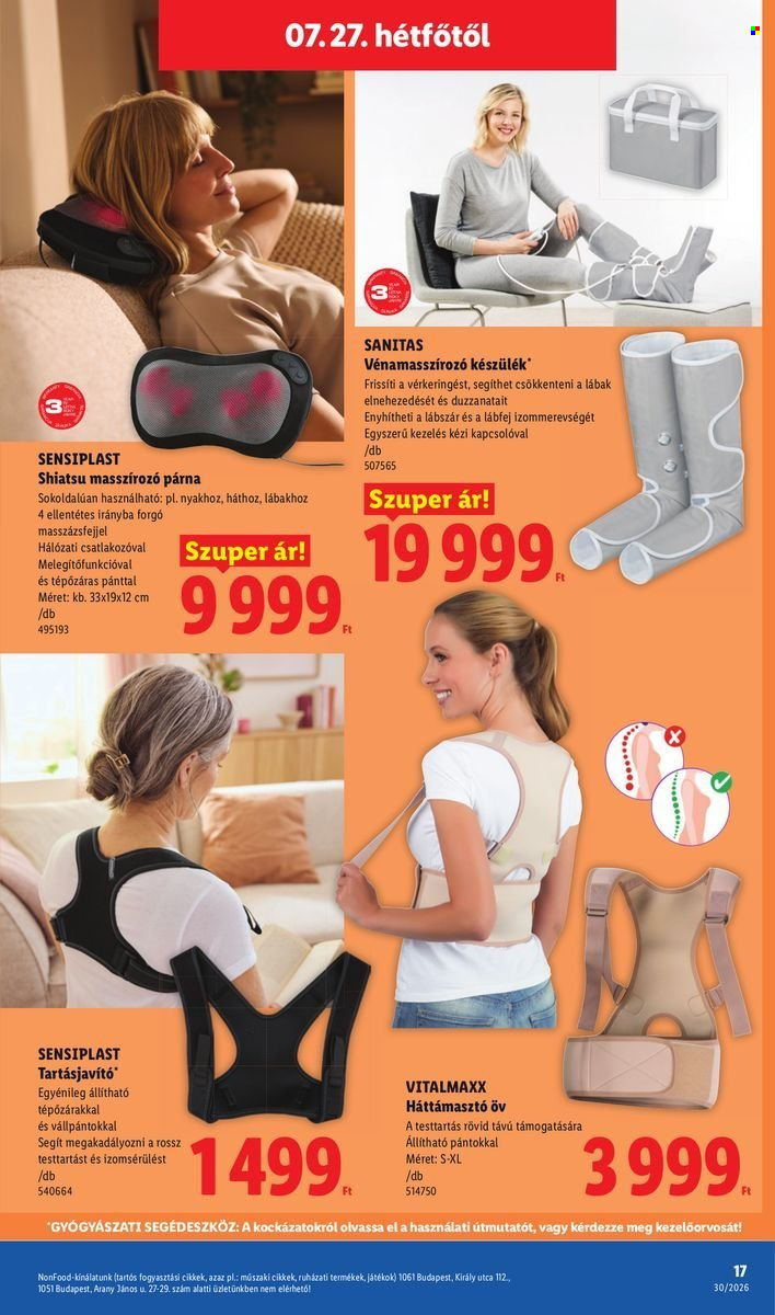 Lidl akciós újságok - 2026.07.23 - 2026.07.29. Oldal 17