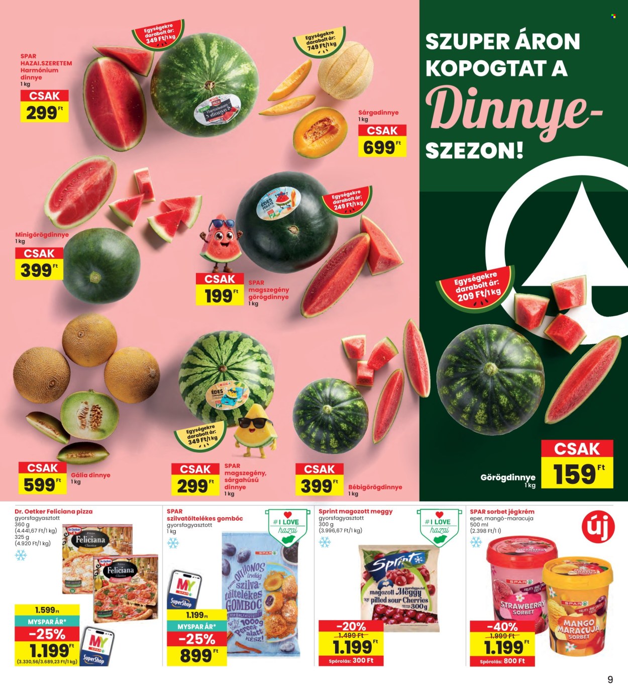 INTERSPAR akciós újságok - 2026.07.23 - 2026.07.29. Oldal 9