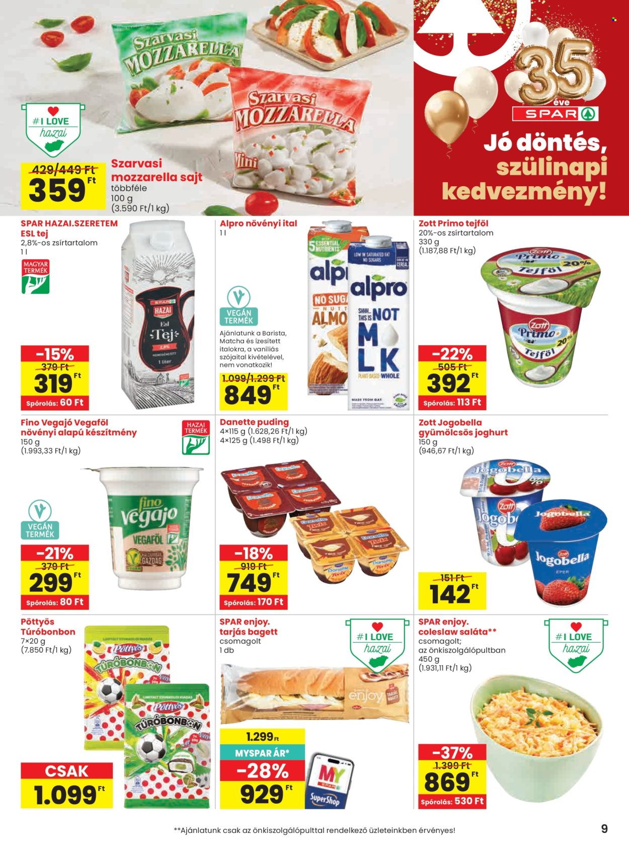 SPAR akciós újságok - 2026.07.23 - 2026.07.29. Oldal 9