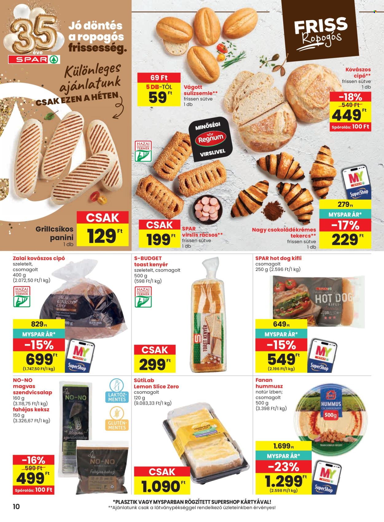 SPAR akciós újságok - 2026.07.23 - 2026.07.29. Oldal 10