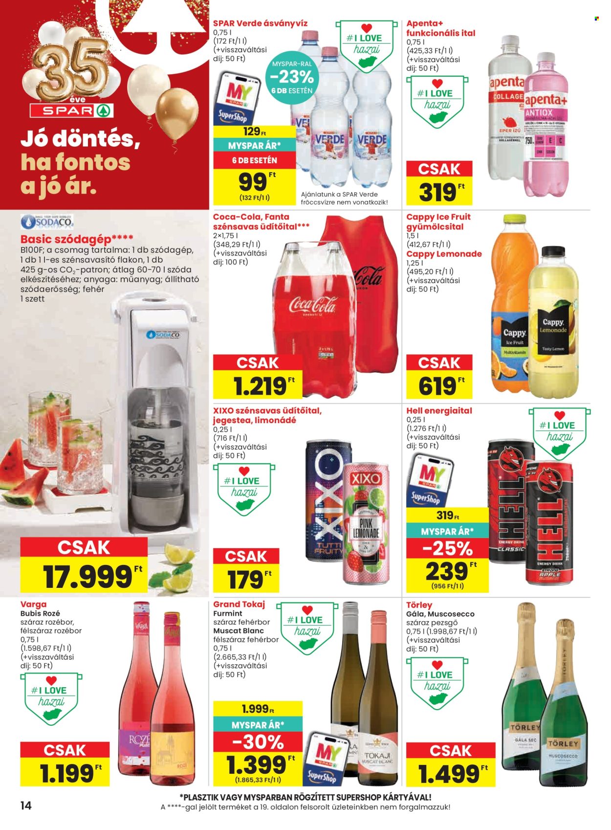 SPAR akciós újságok - 2026.07.23 - 2026.07.29. Oldal 14