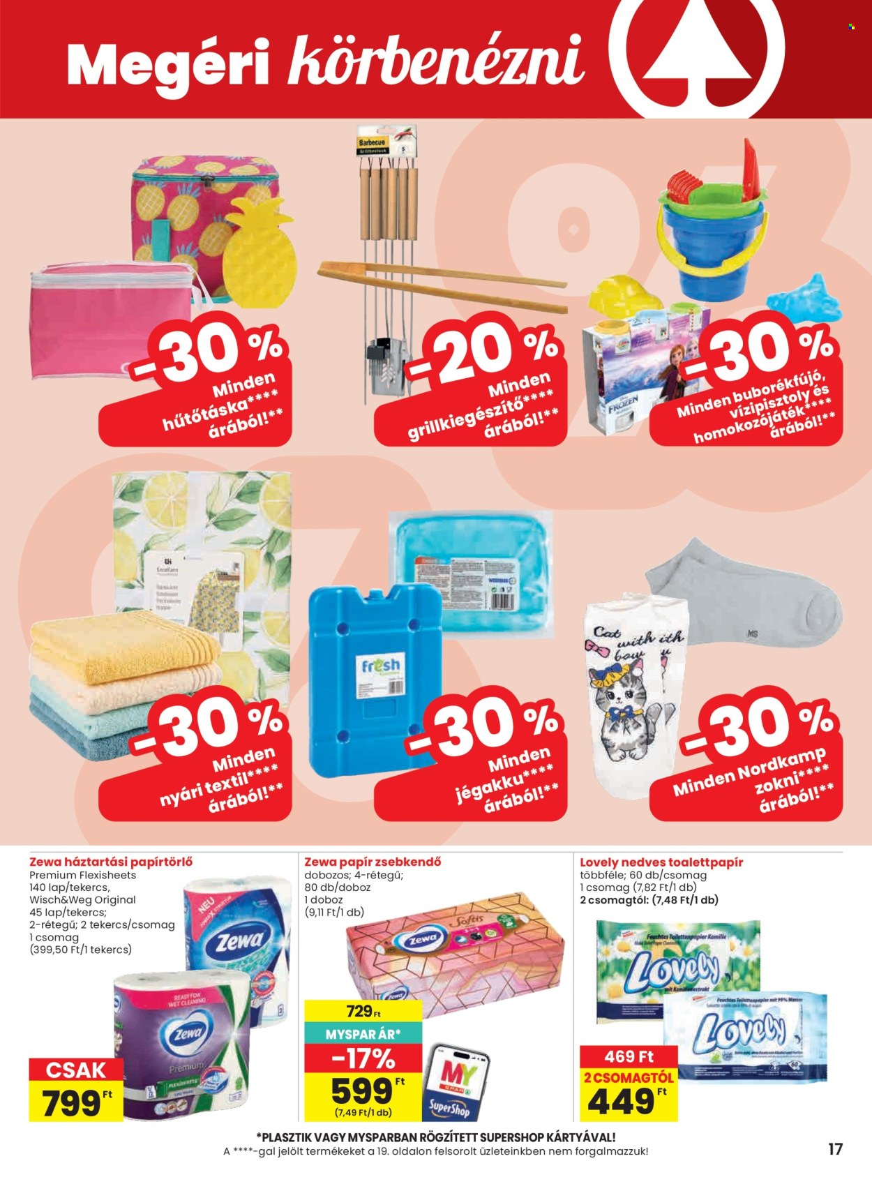 SPAR akciós újságok - 2026.07.23 - 2026.07.29. Oldal 17