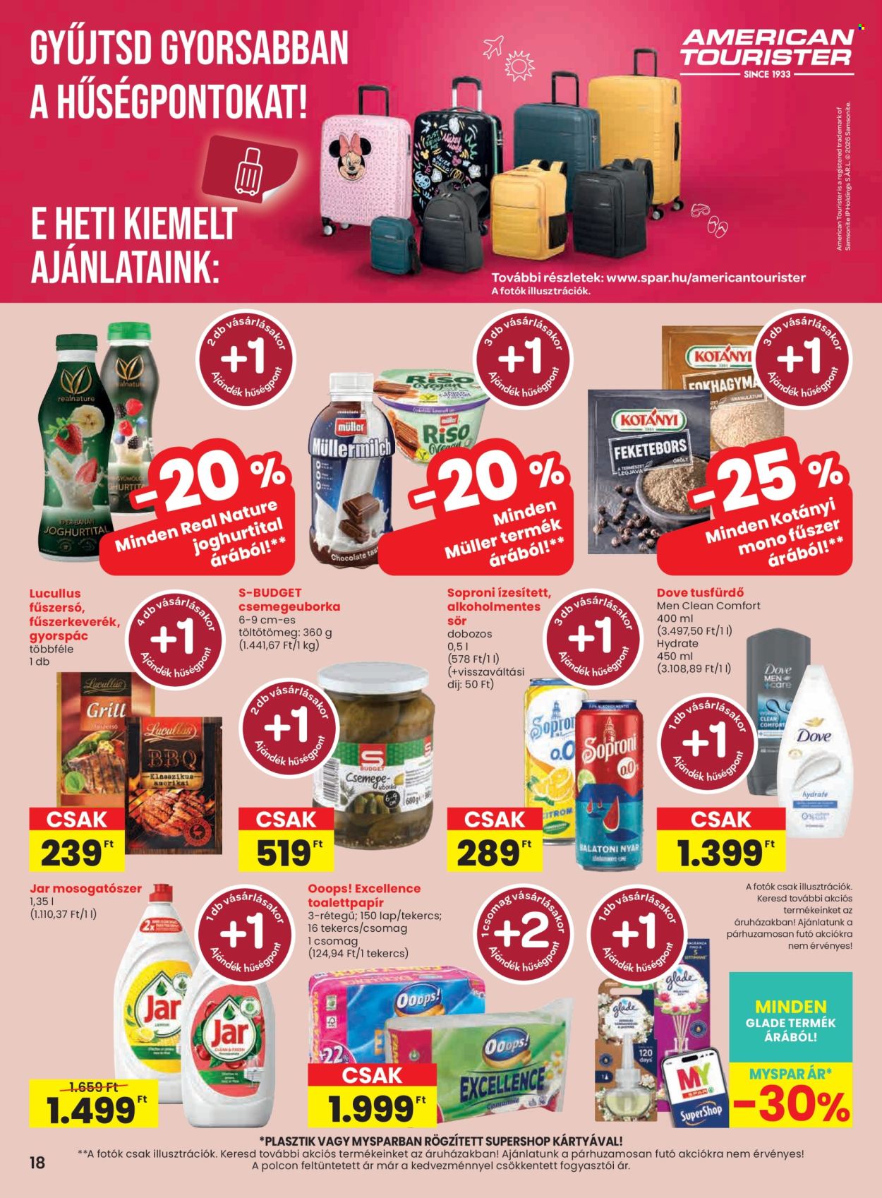 SPAR akciós újságok - 2026.07.23 - 2026.07.29. Oldal 18