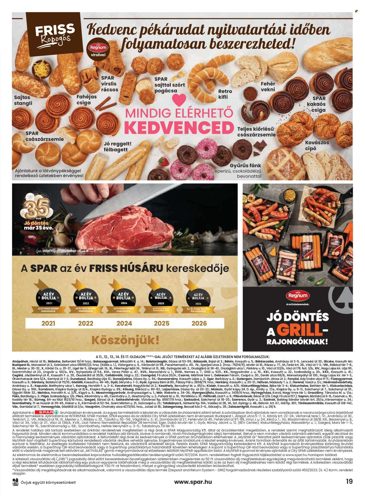 SPAR akciós újságok - 2026.07.23 - 2026.07.29. Oldal 19