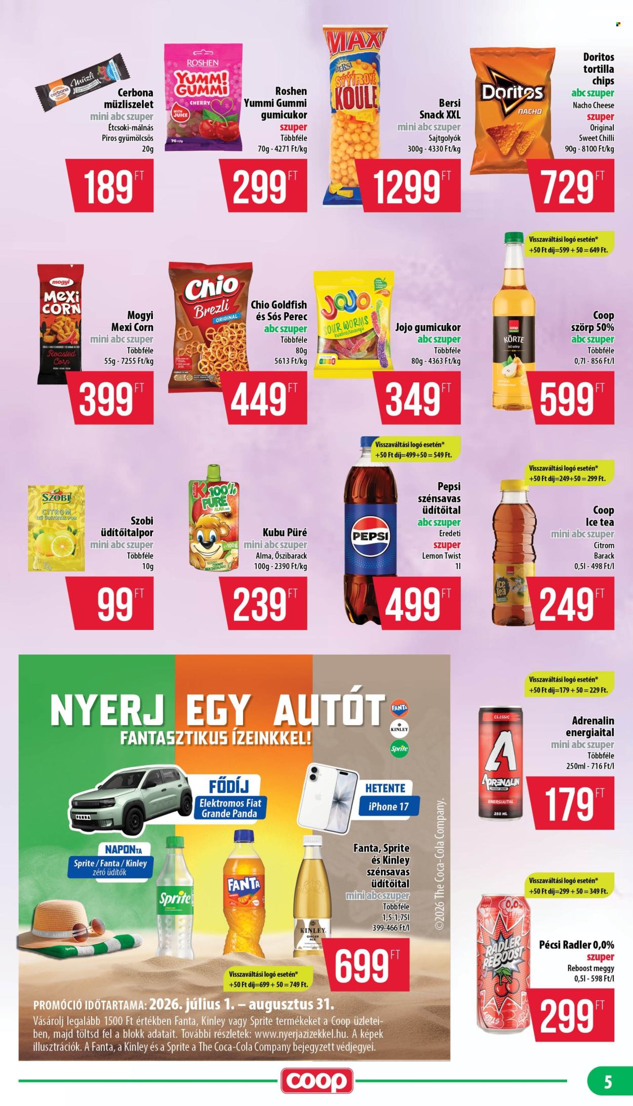 Coop akciós újságok - 2026.07.23 - 2026.07.29. Oldal 5