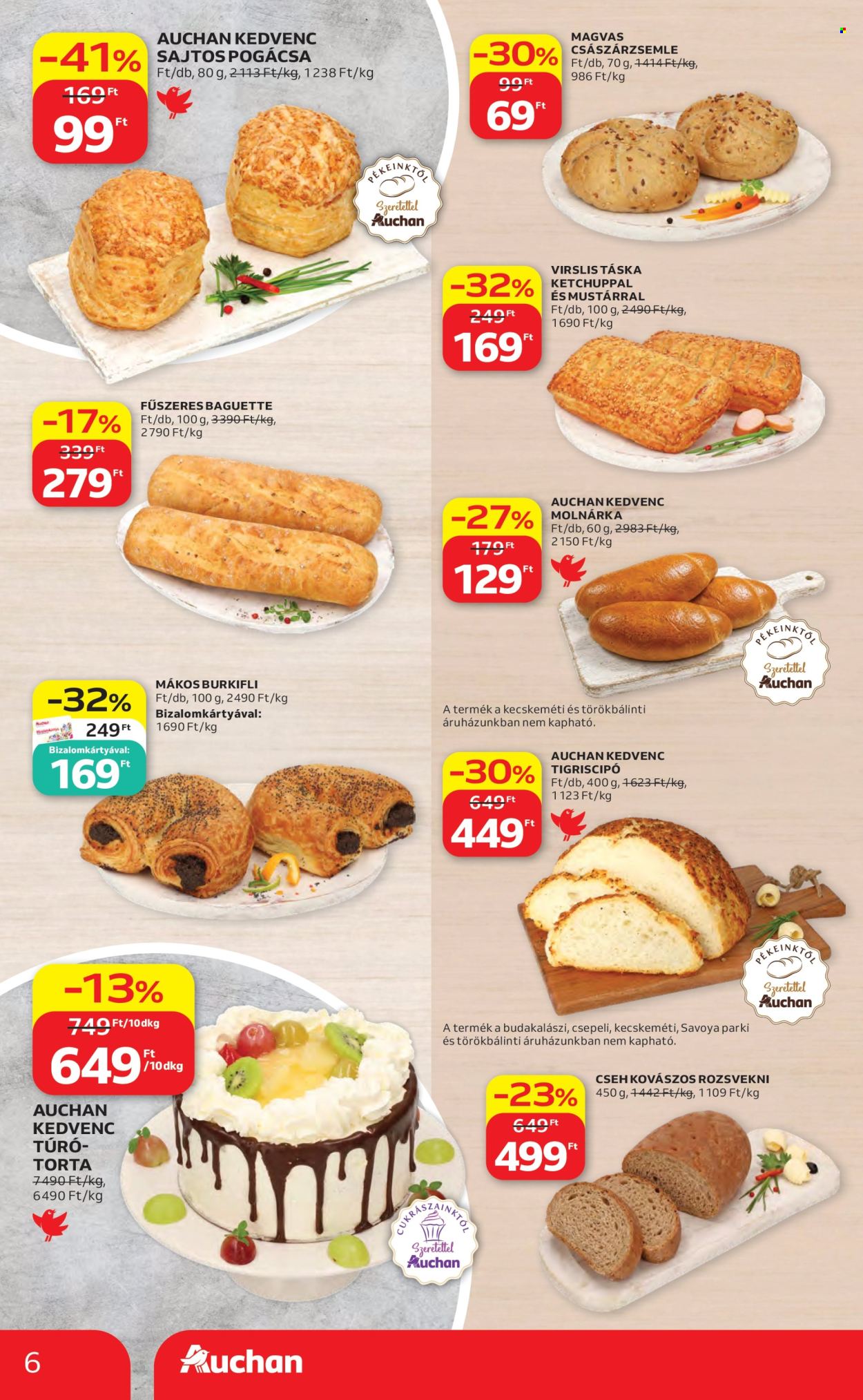 Auchan akciós újságok - 2026.07.23 - 2026.07.29. Oldal 6