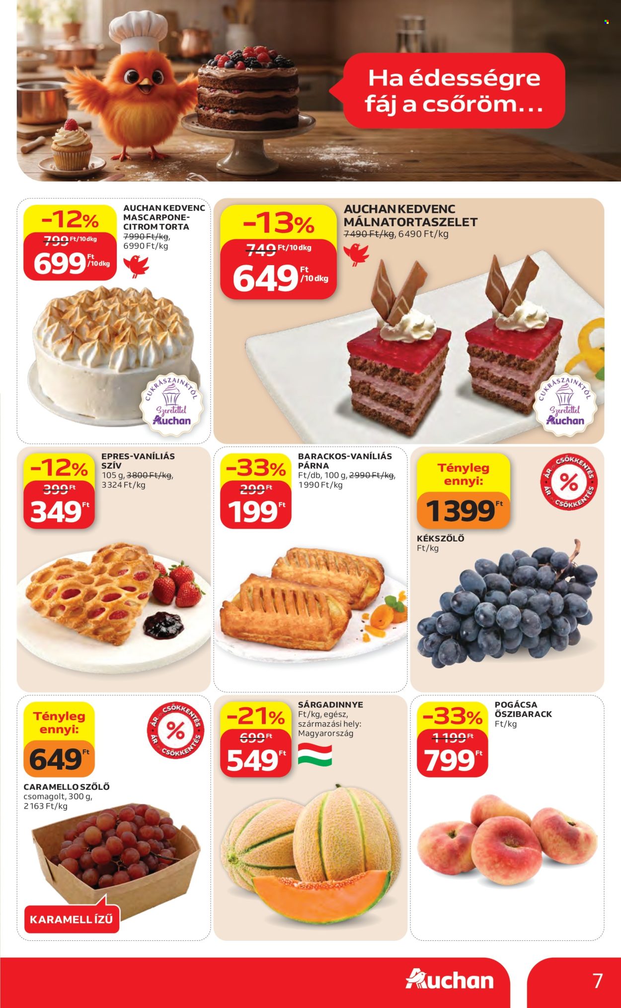 Auchan akciós újságok - 2026.07.23 - 2026.07.29. Oldal 7
