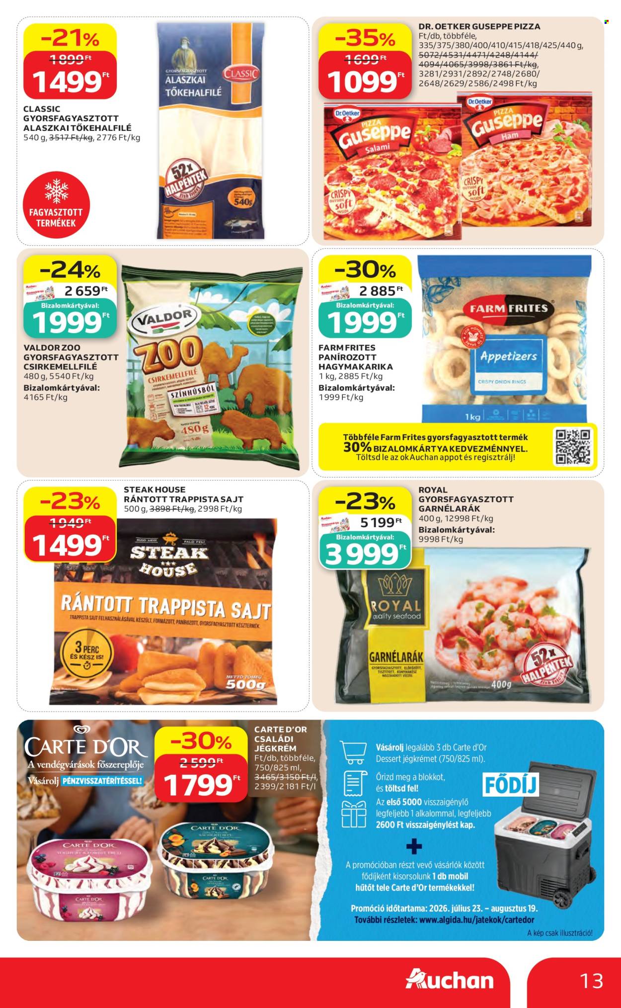 Auchan akciós újságok - 2026.07.23 - 2026.07.29. Oldal 13