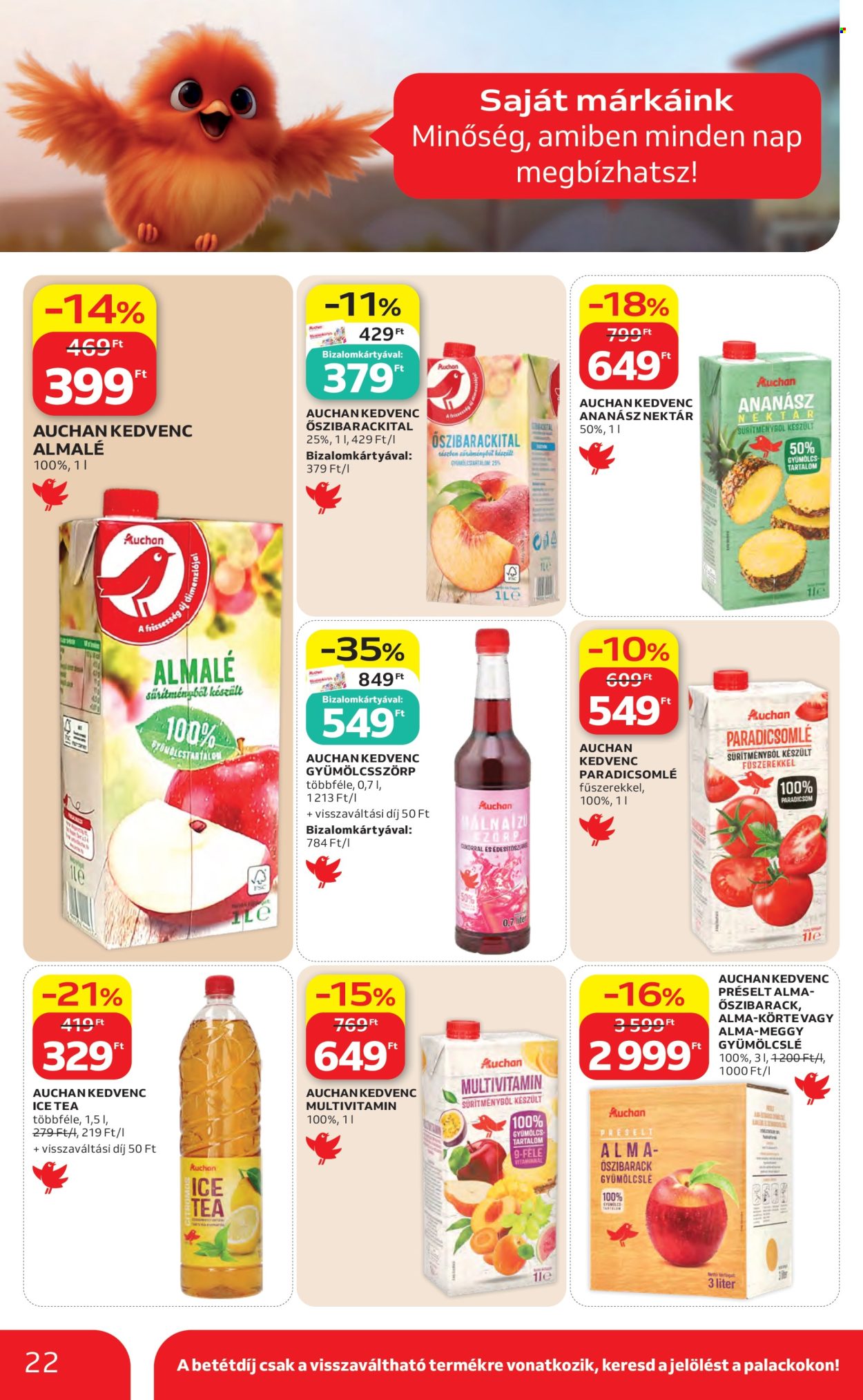 Auchan akciós újságok - 2026.07.23 - 2026.07.29. Oldal 22