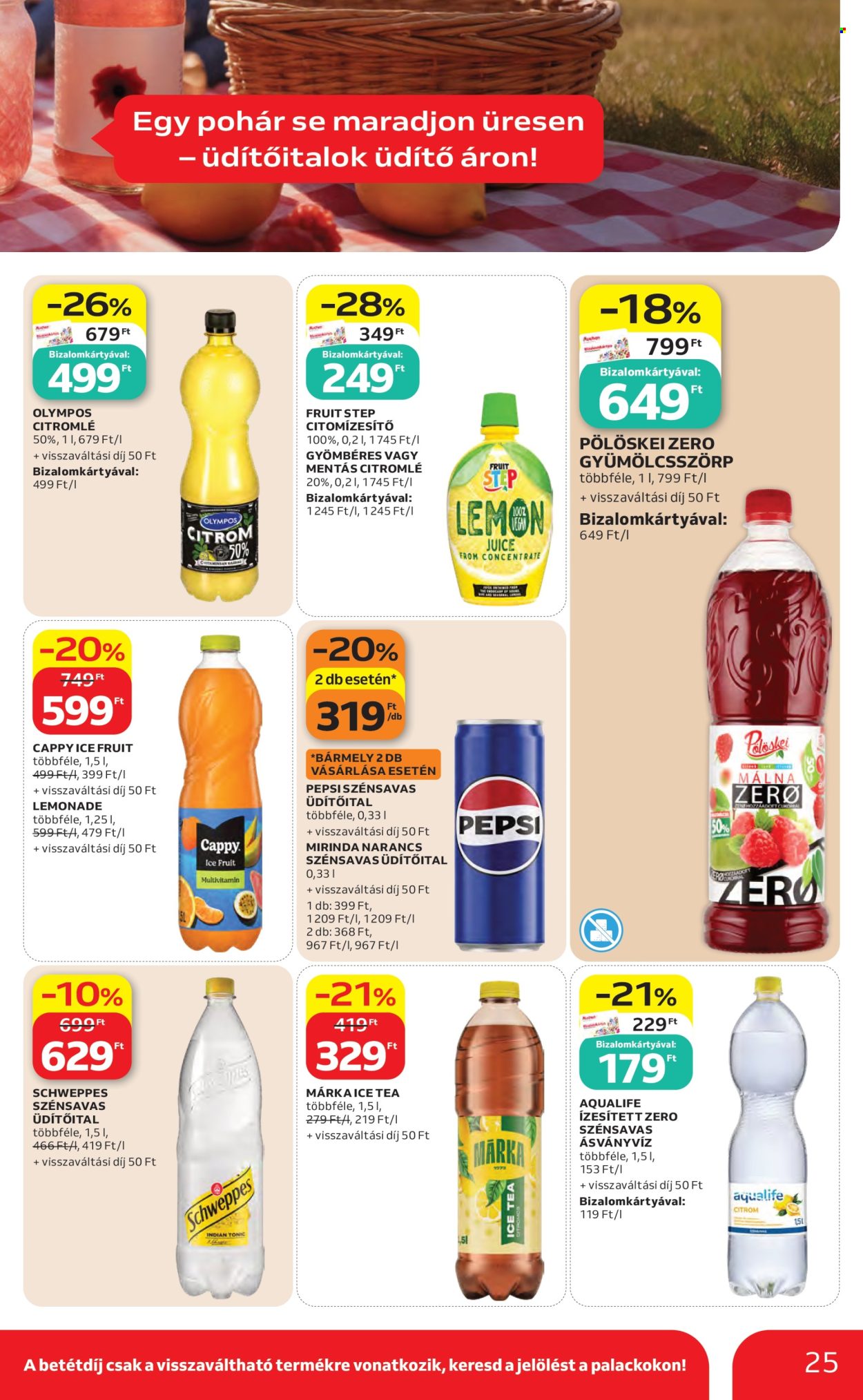 Auchan akciós újságok - 2026.07.23 - 2026.07.29. Oldal 25