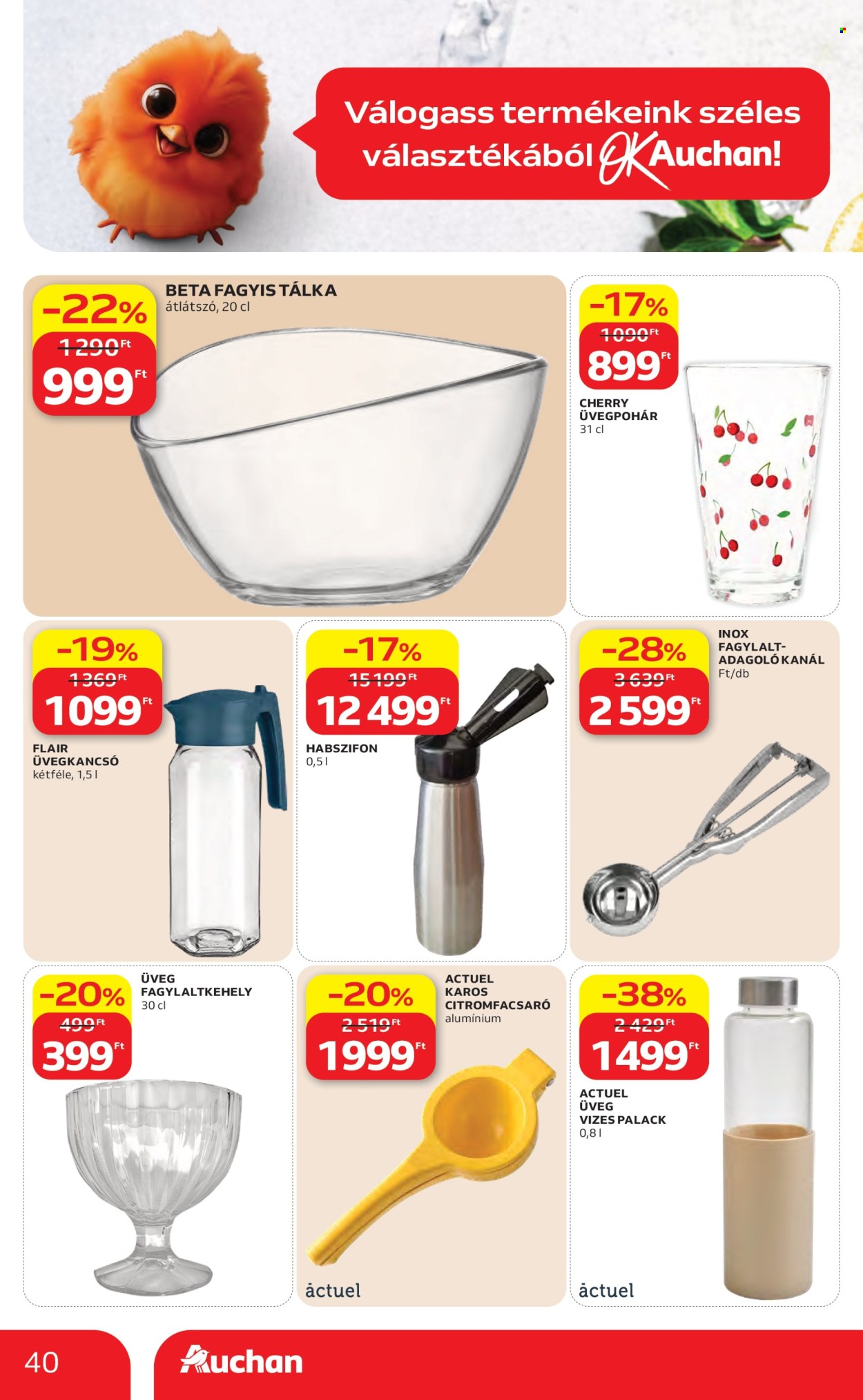 Auchan akciós újságok - 2026.07.23 - 2026.07.29. Oldal 40