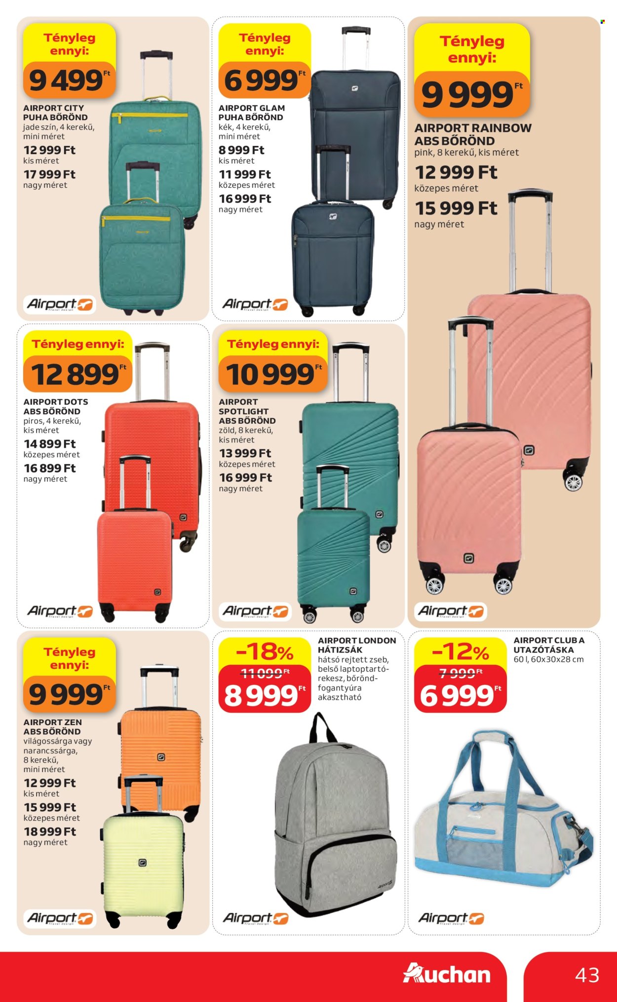 Auchan akciós újságok - 2026.07.23 - 2026.07.29. Oldal 43
