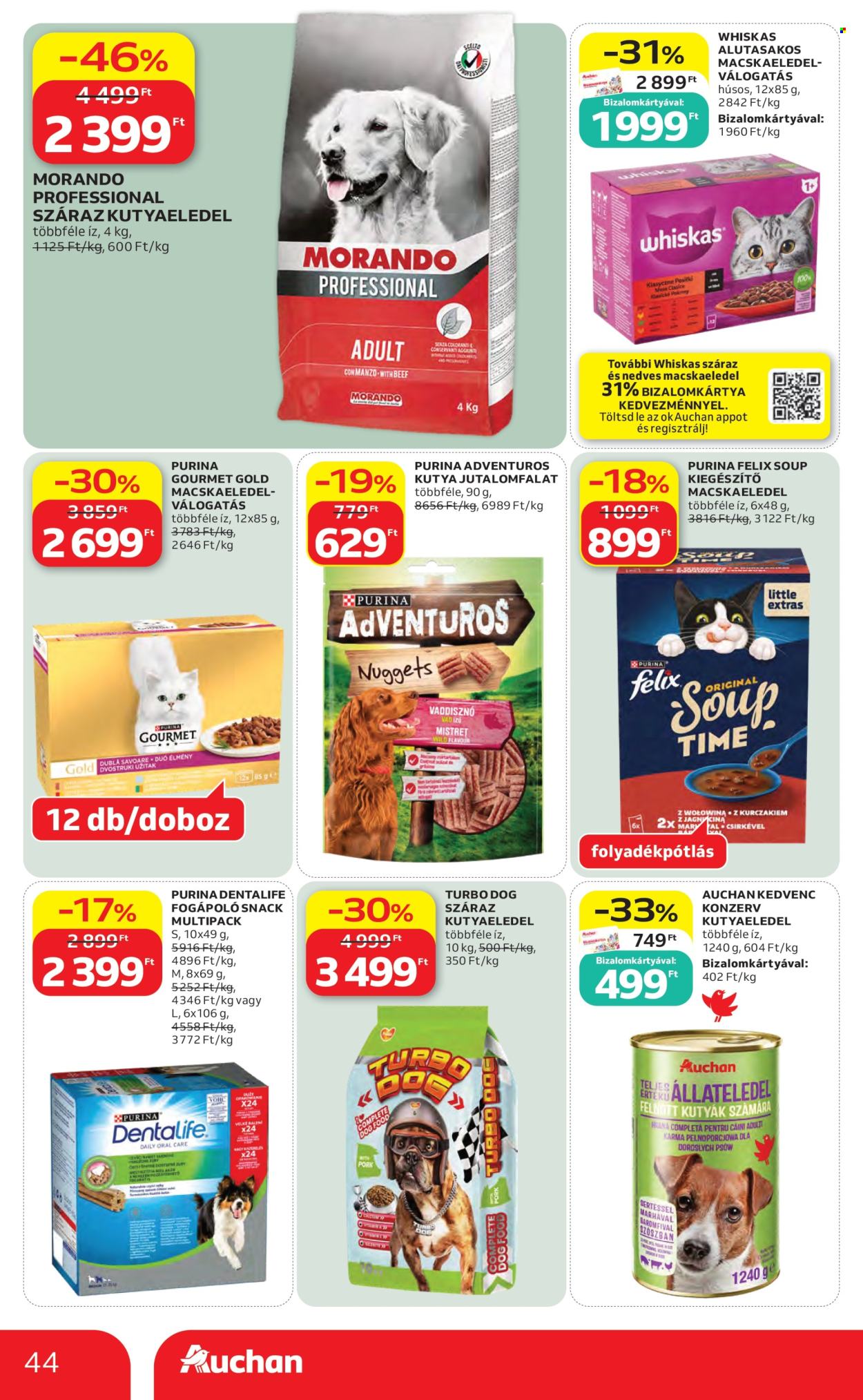 Auchan akciós újságok - 2026.07.23 - 2026.07.29. Oldal 44