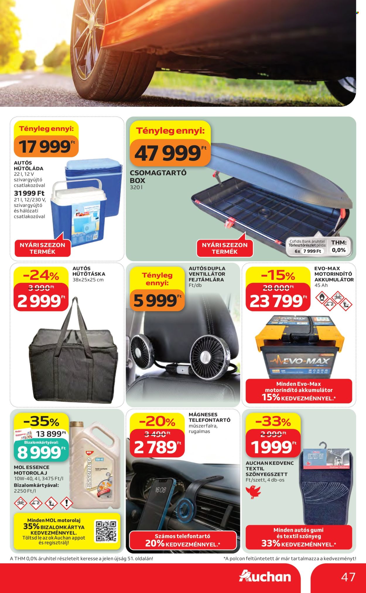 Auchan akciós újságok - 2026.07.23 - 2026.07.29. Oldal 47