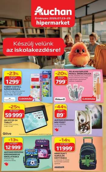 Újság Auchan - 2026.07.23 - 2026.07.29.