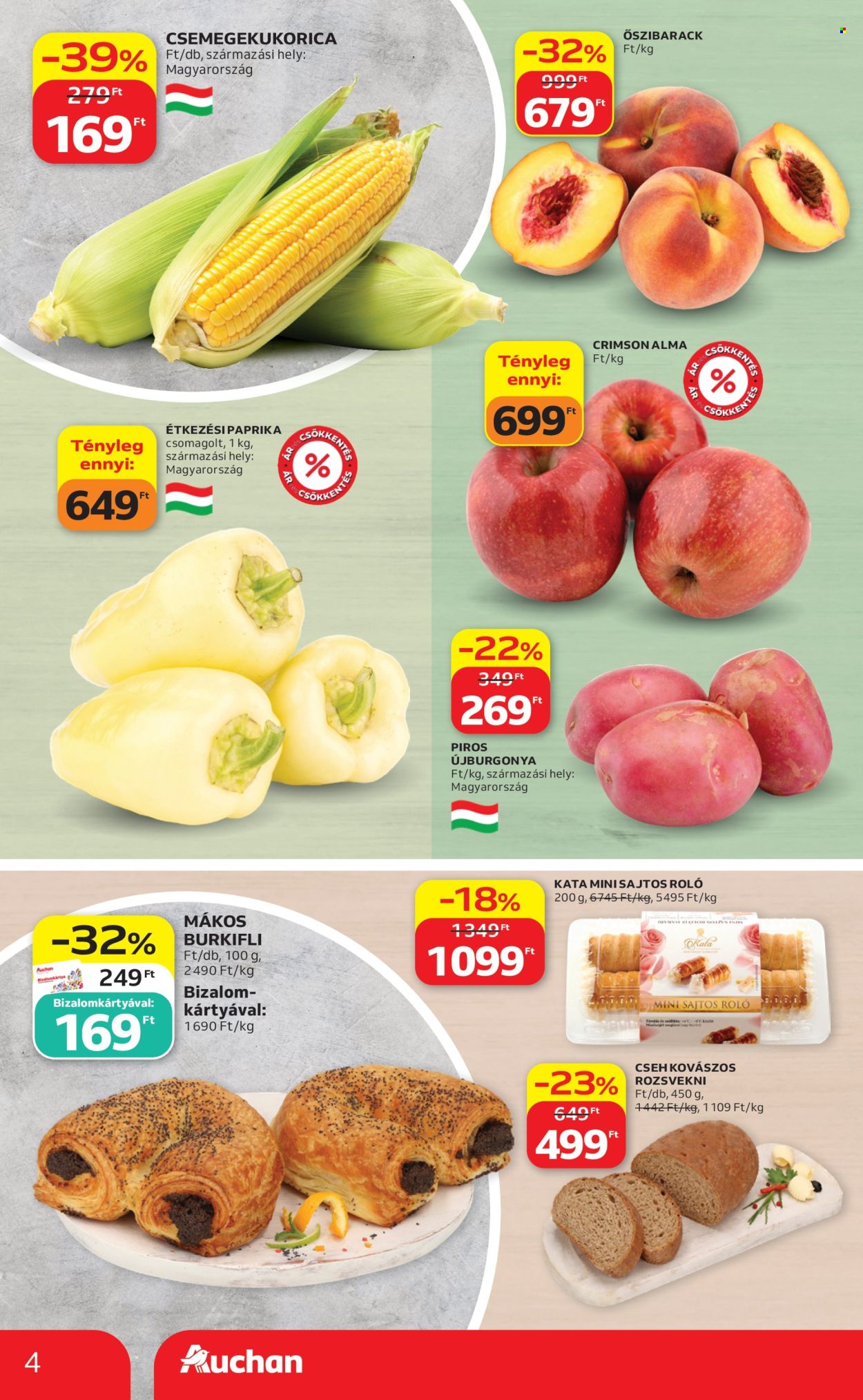 Auchan akciós újságok - 2026.07.23 - 2026.07.29. Oldal 4