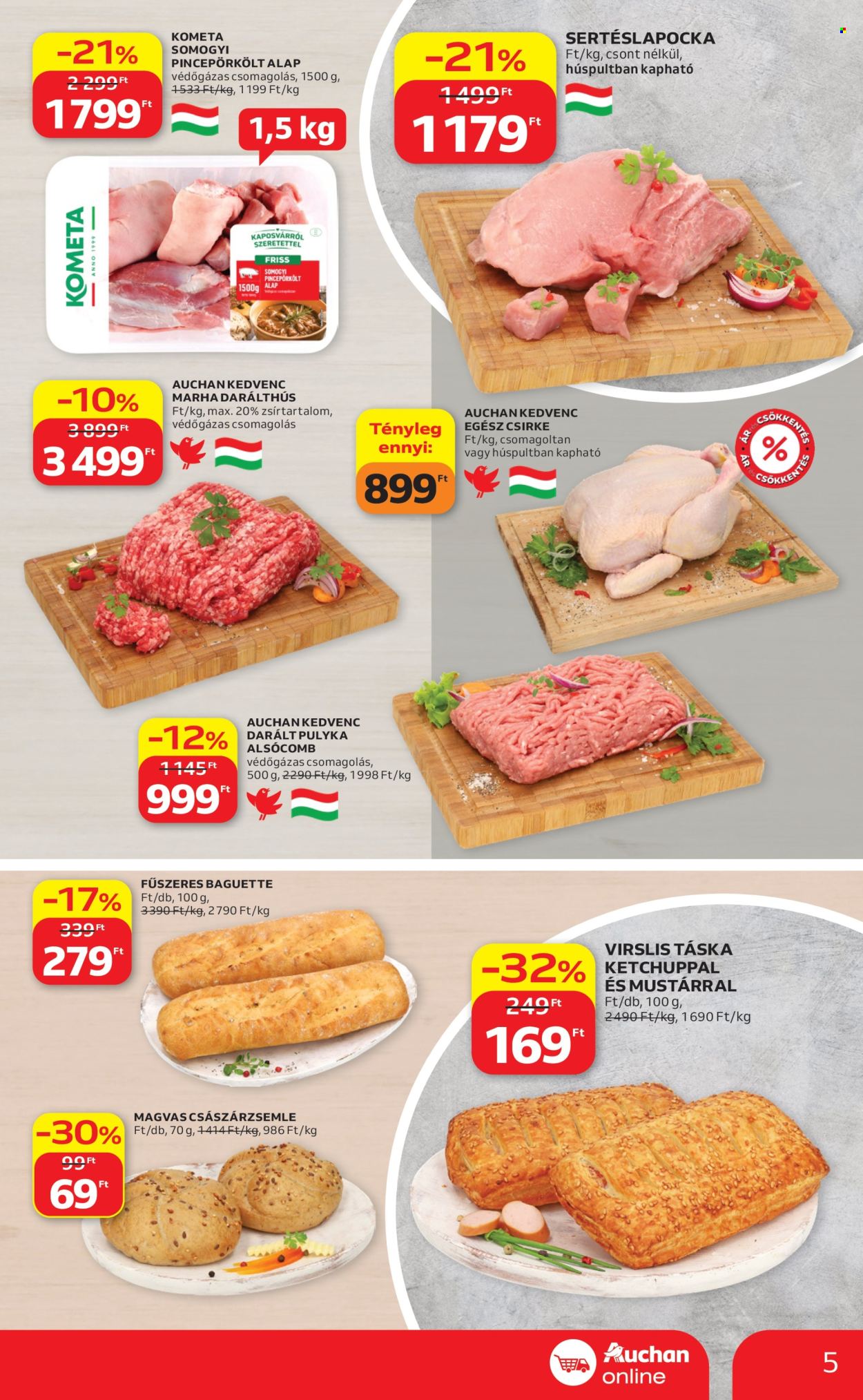 Auchan akciós újságok - 2026.07.23 - 2026.07.29. Oldal 5