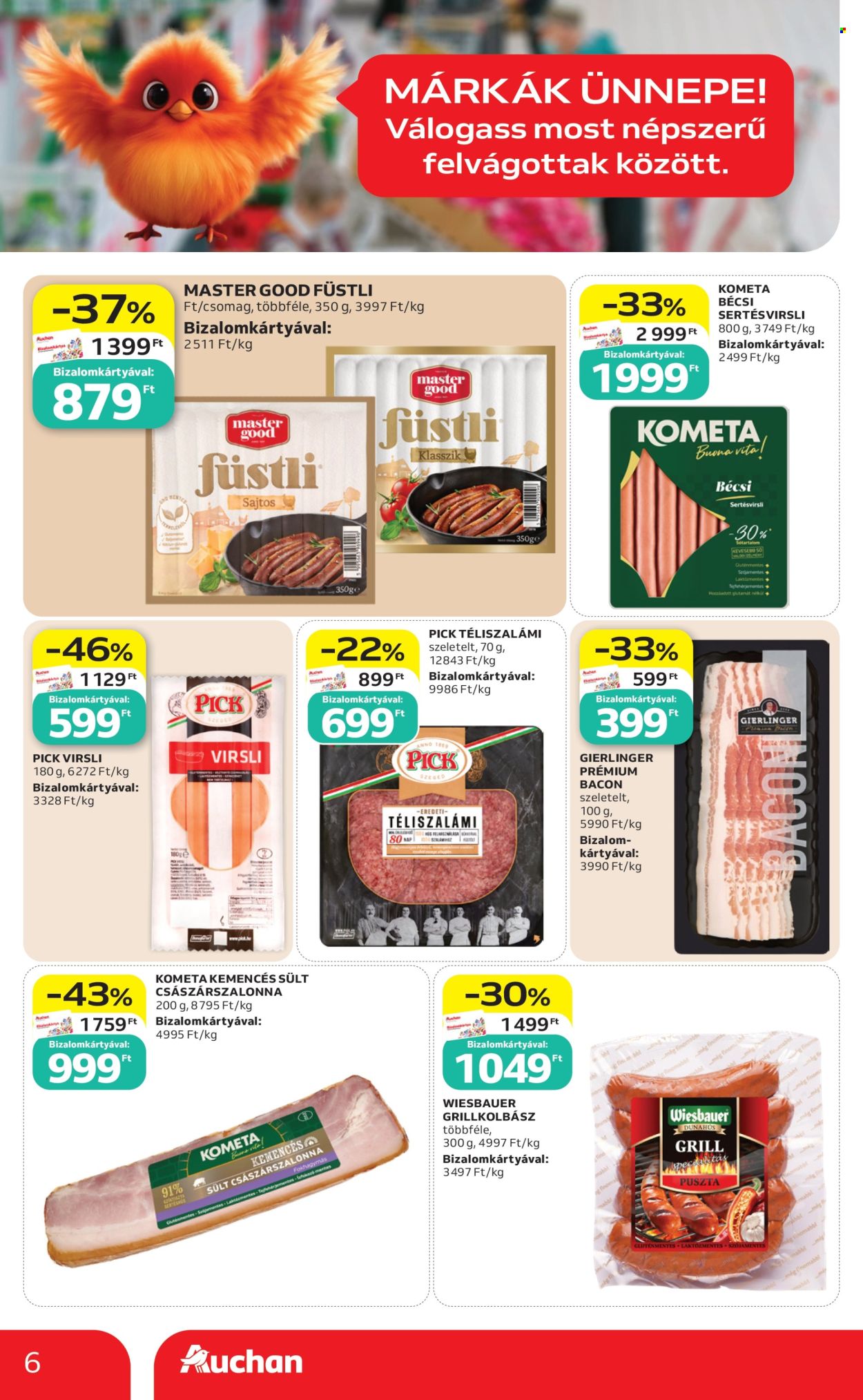 Auchan akciós újságok - 2026.07.23 - 2026.07.29. Oldal 6