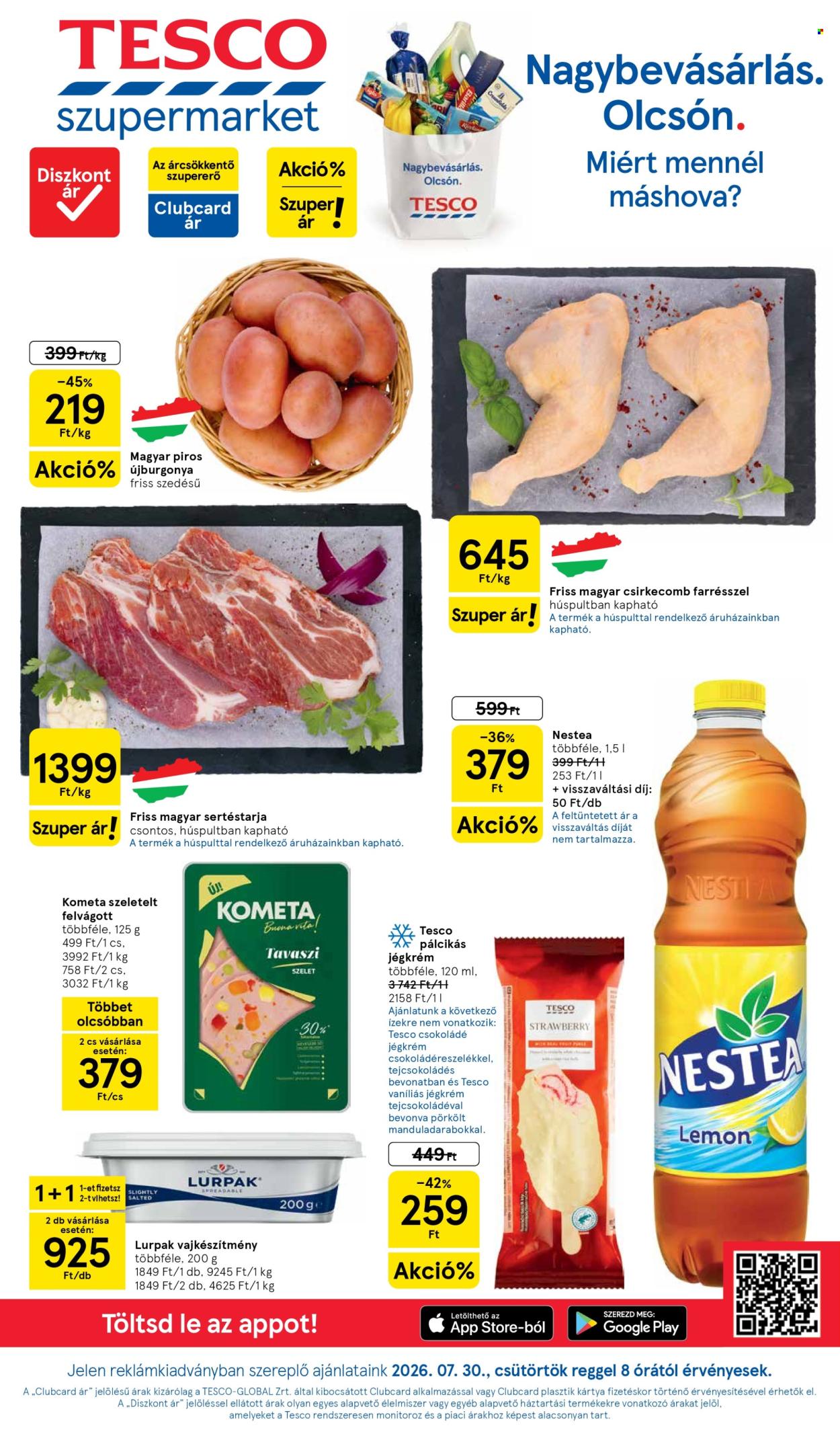 TESCO akciós újságok - 2026.07.30 - 2026.08.05. Oldal 1