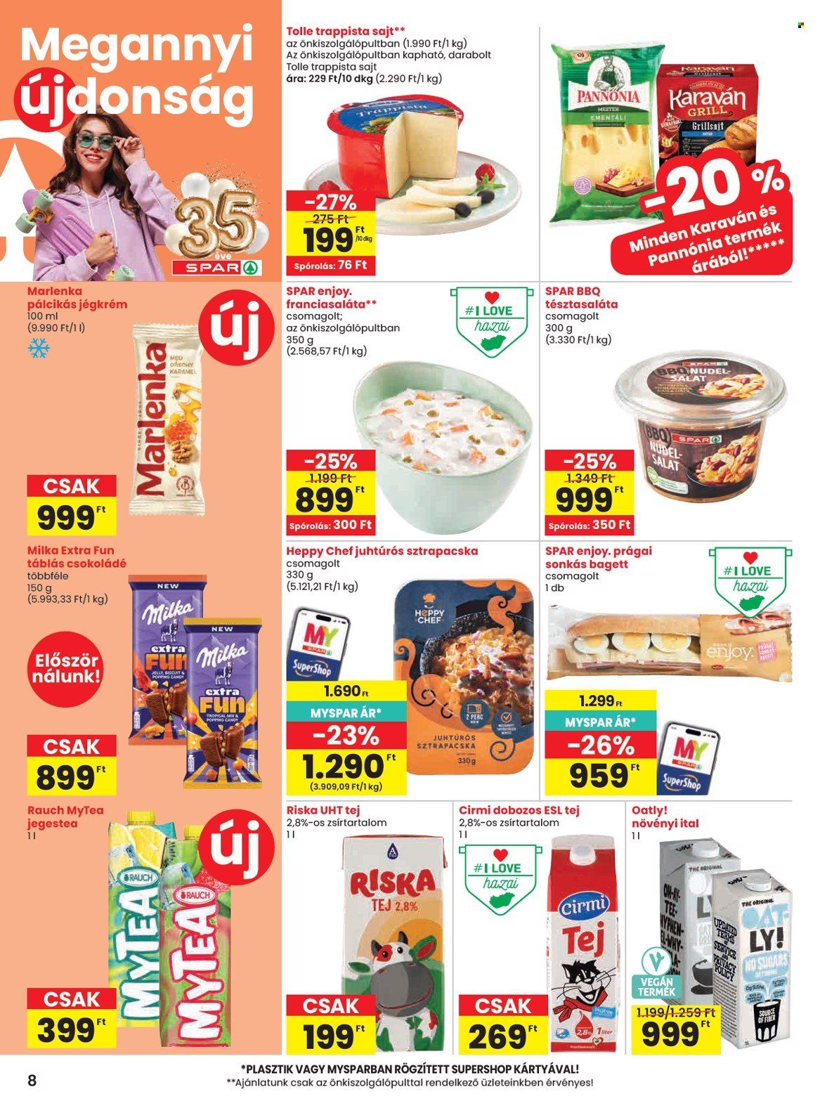 SPAR akciós újságok - 2026.07.30 - 2026.08.05. Oldal 8